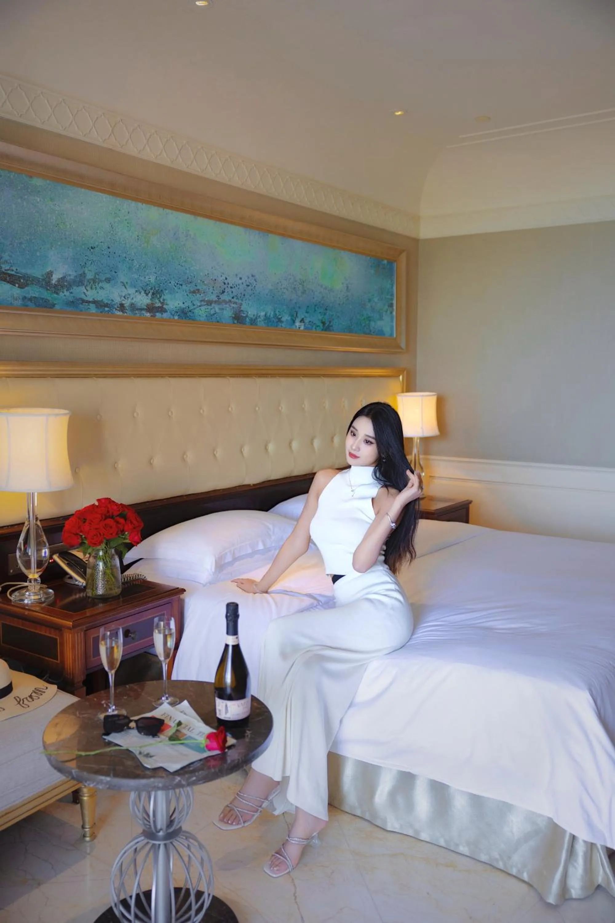 Bed in Crowne Plaza Resort Sanya Bay by IHG