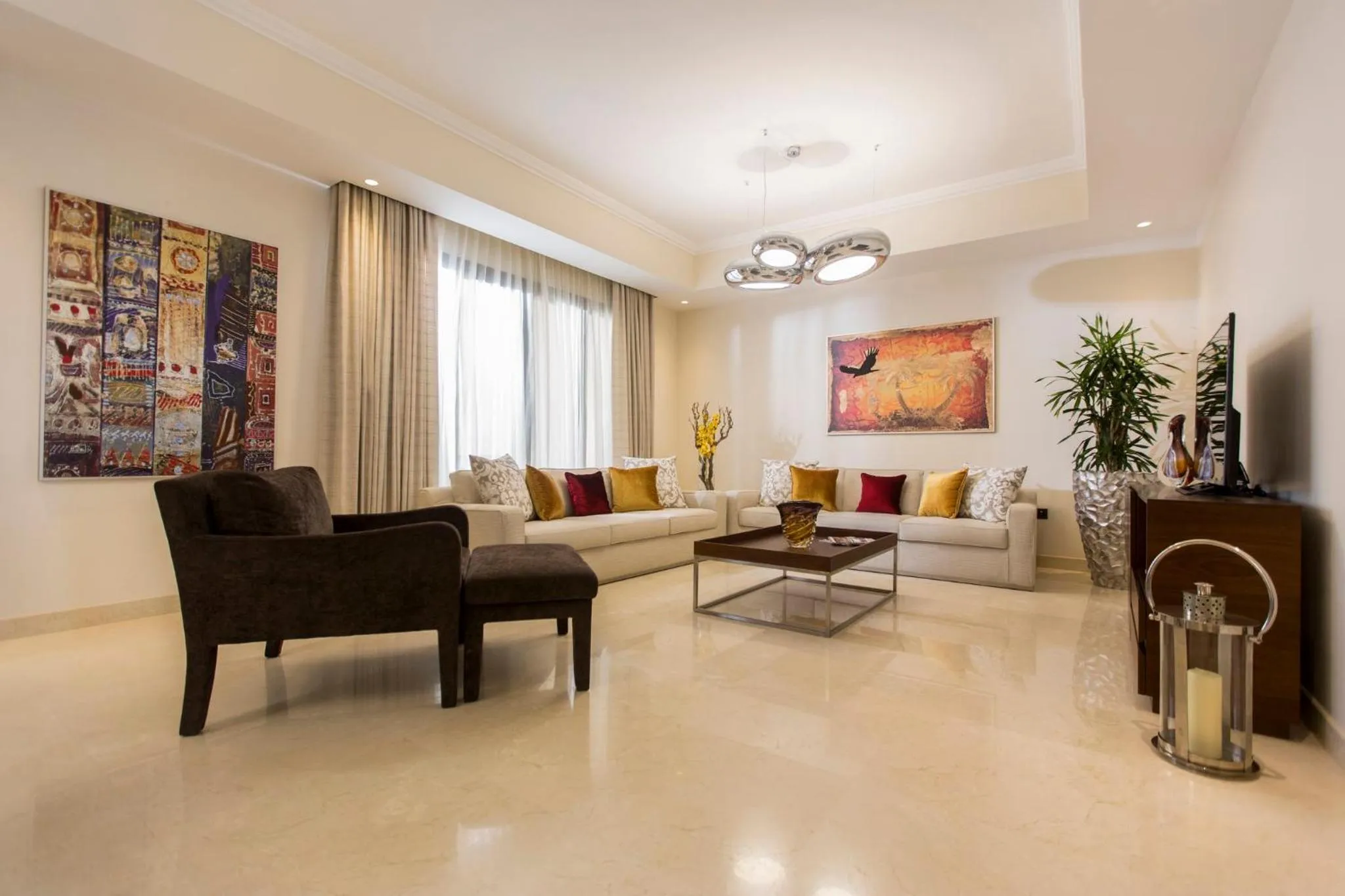 Photo of the whole room in InterContinental Hotels Doha Residences