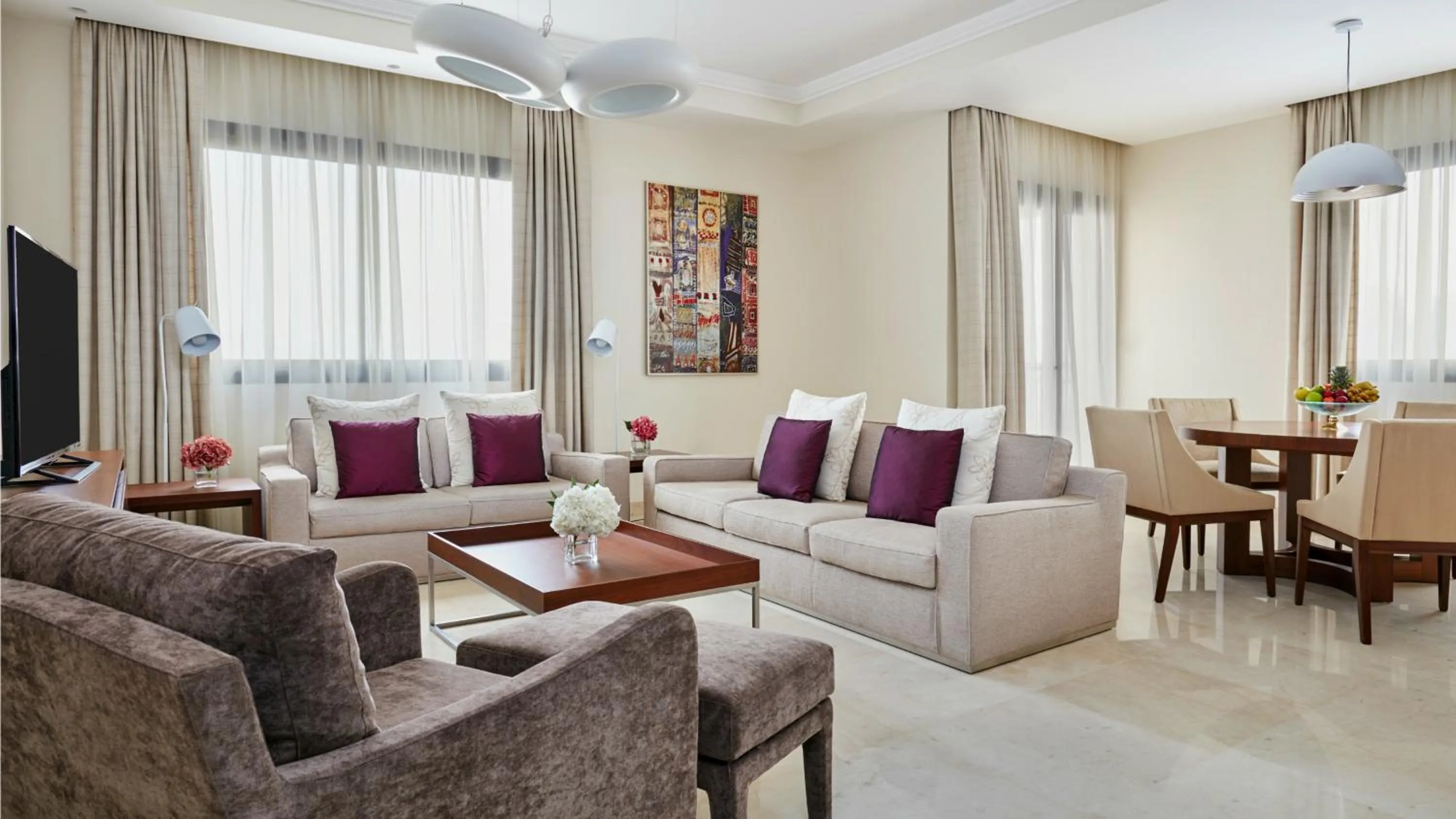 Photo of the whole room in InterContinental Hotels Doha Residences