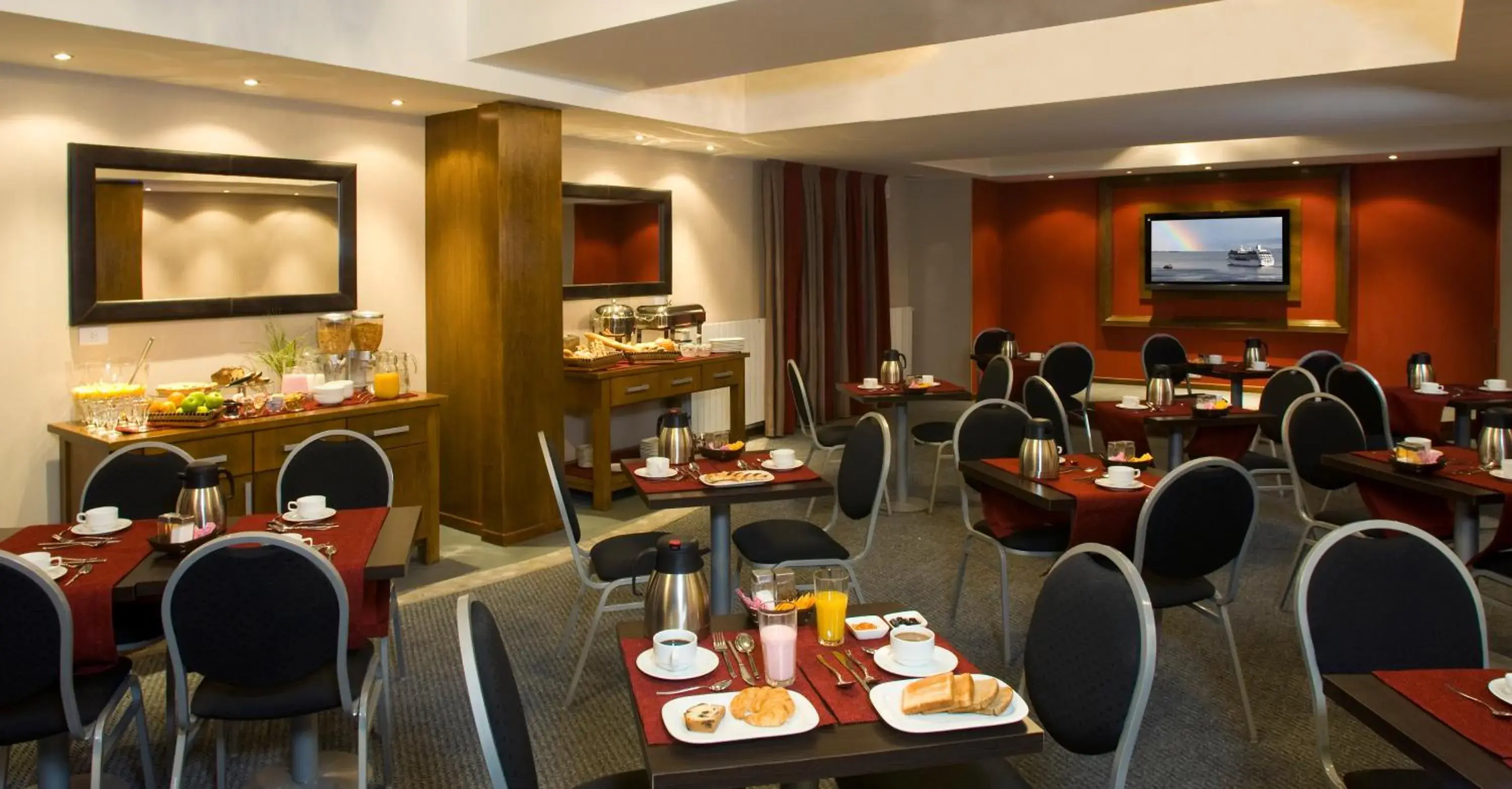 Buffet breakfast in Cilene del Faro Suites & Spa Buffet breakfast in Cilene del Faro Suites & Spa