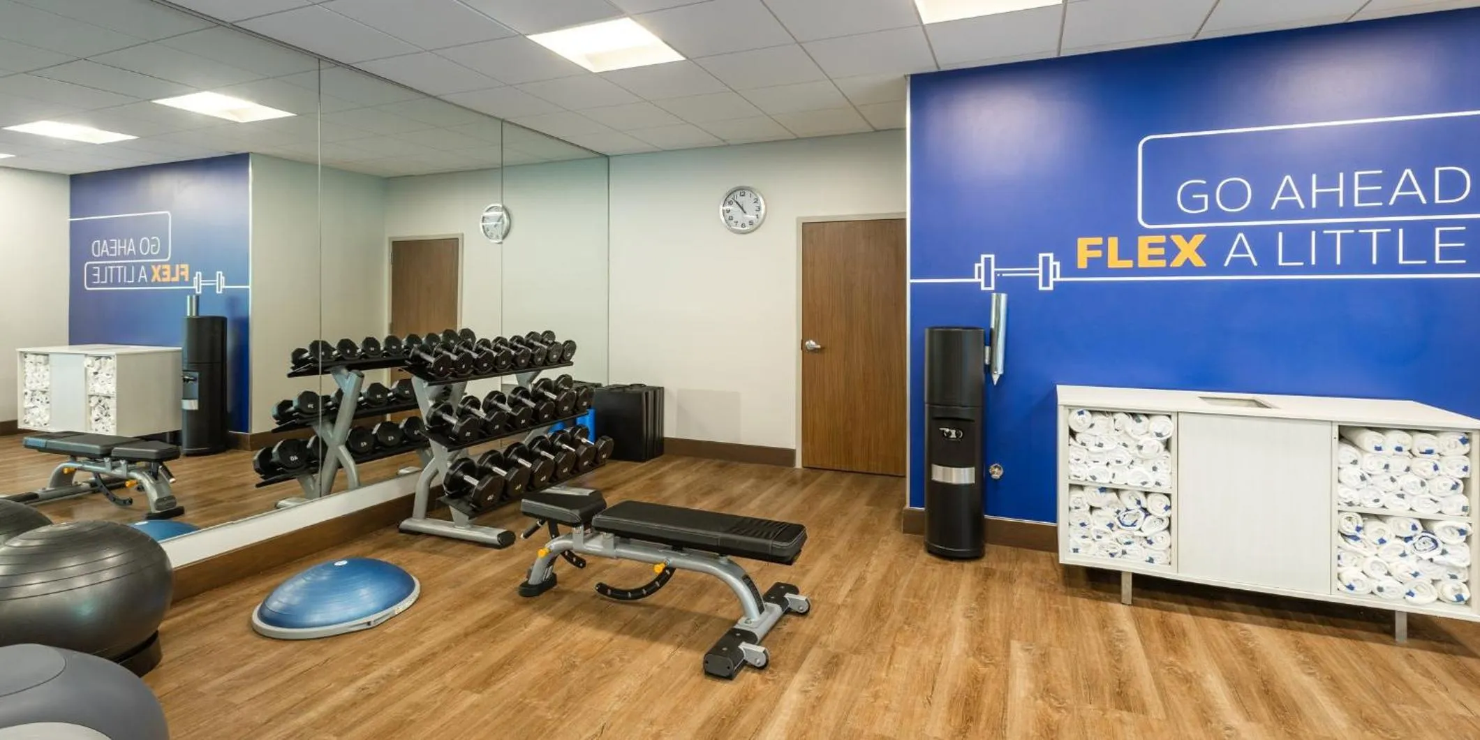 Fitness centre/facilities in Holiday Inn Express & Suites Greenwood Mall by IHG