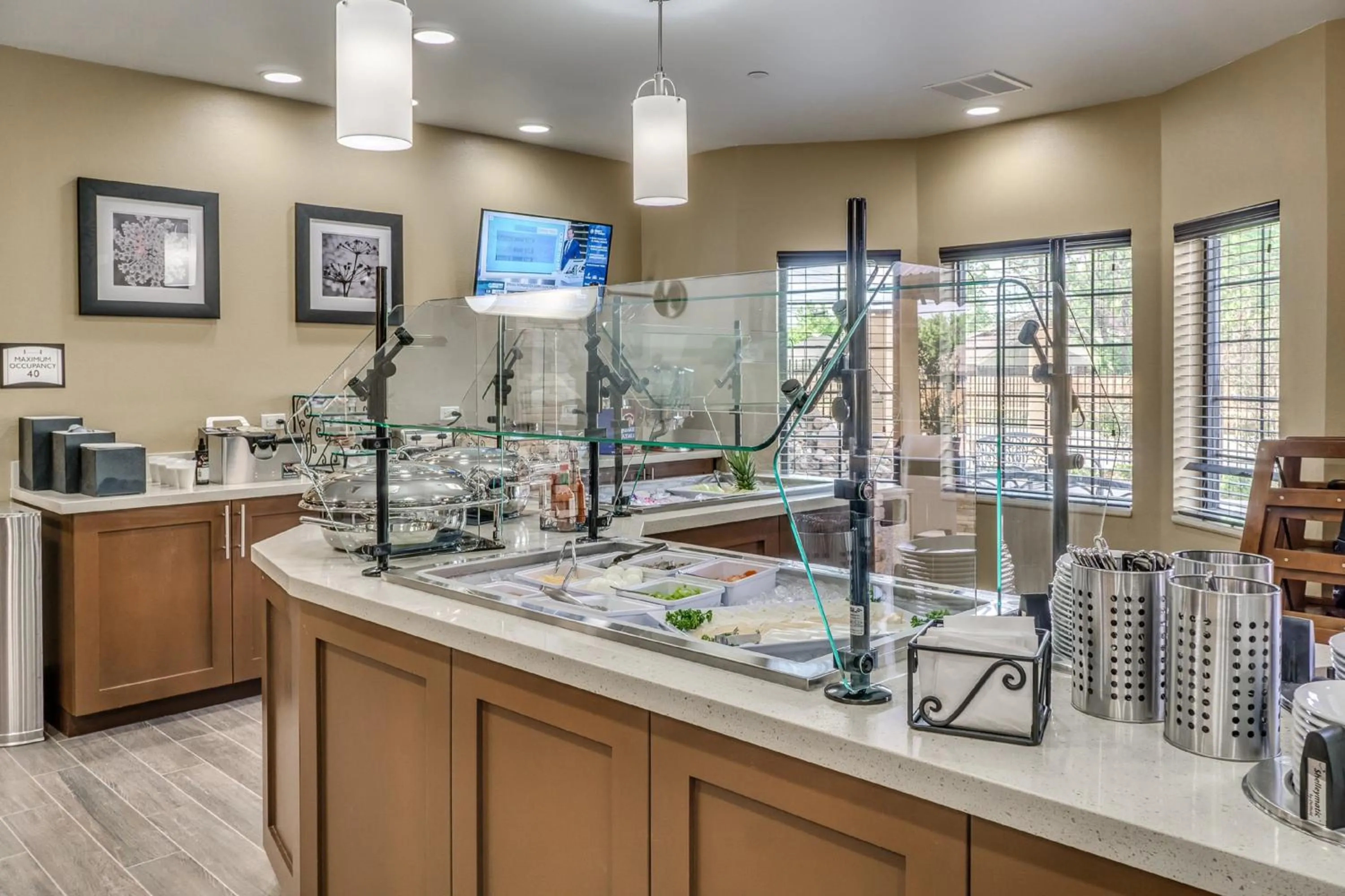 Breakfast in Staybridge Suites Lubbock South by IHG