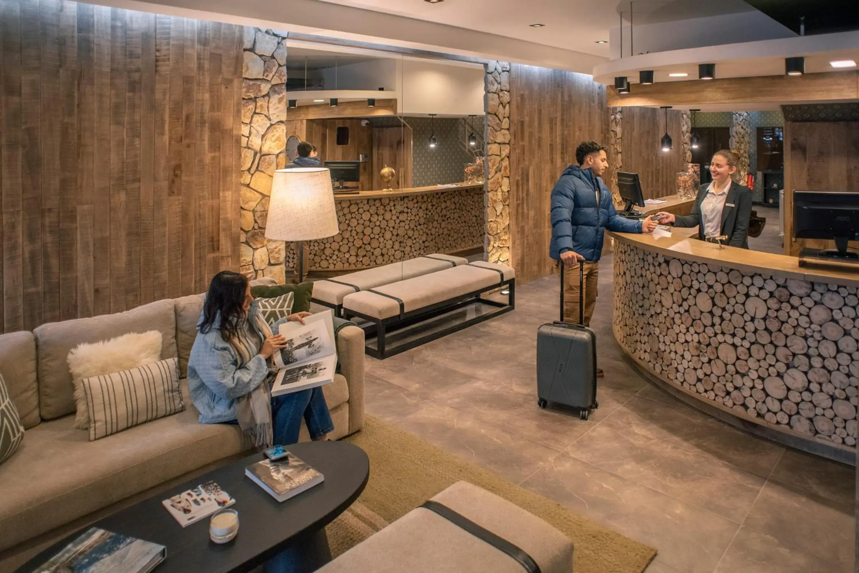 Lobby or reception in Lennox Ushuaia Lobby or reception in Lennox Ushuaia