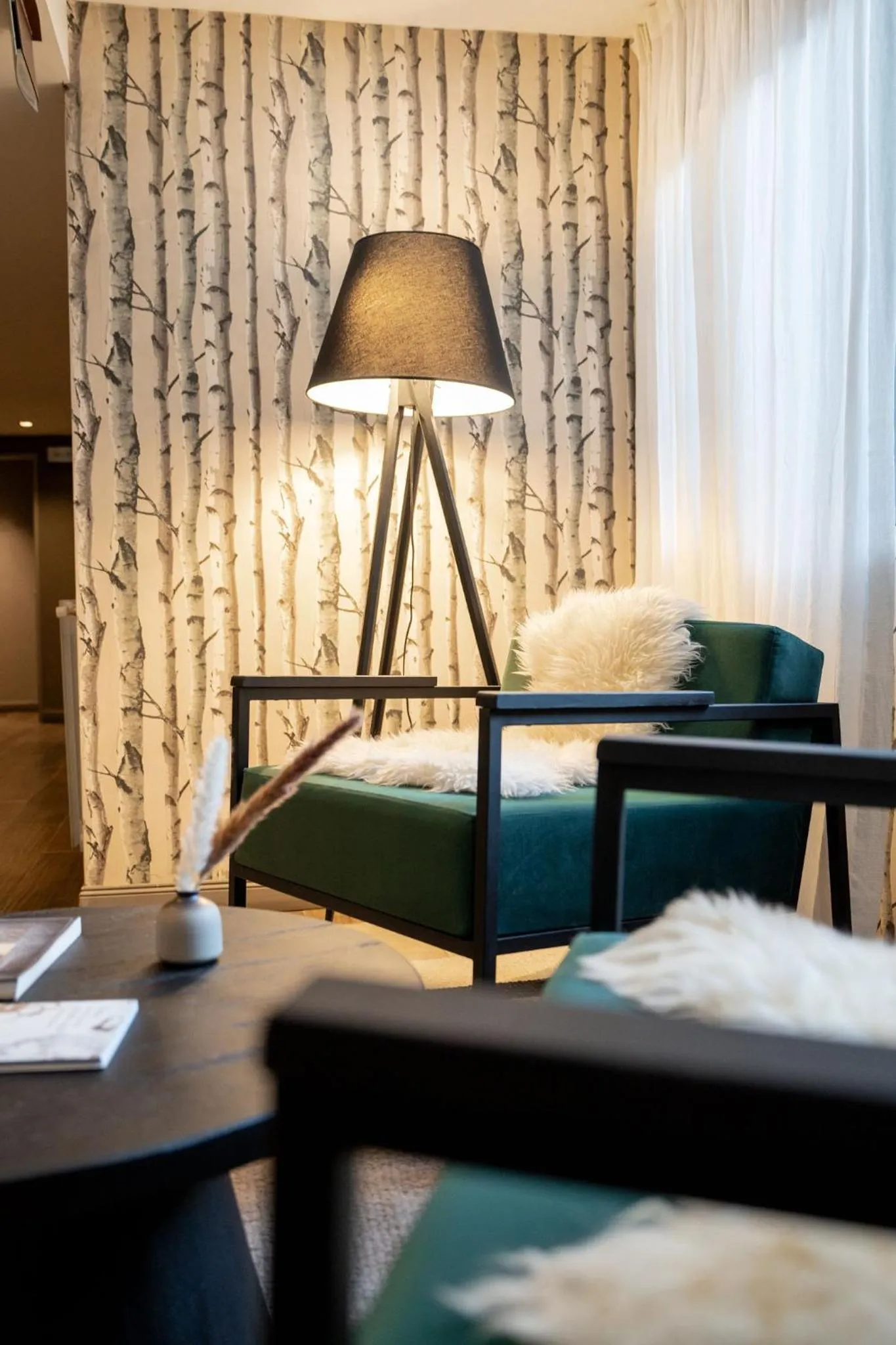 Living room, Bed in Lennox Ushuaia