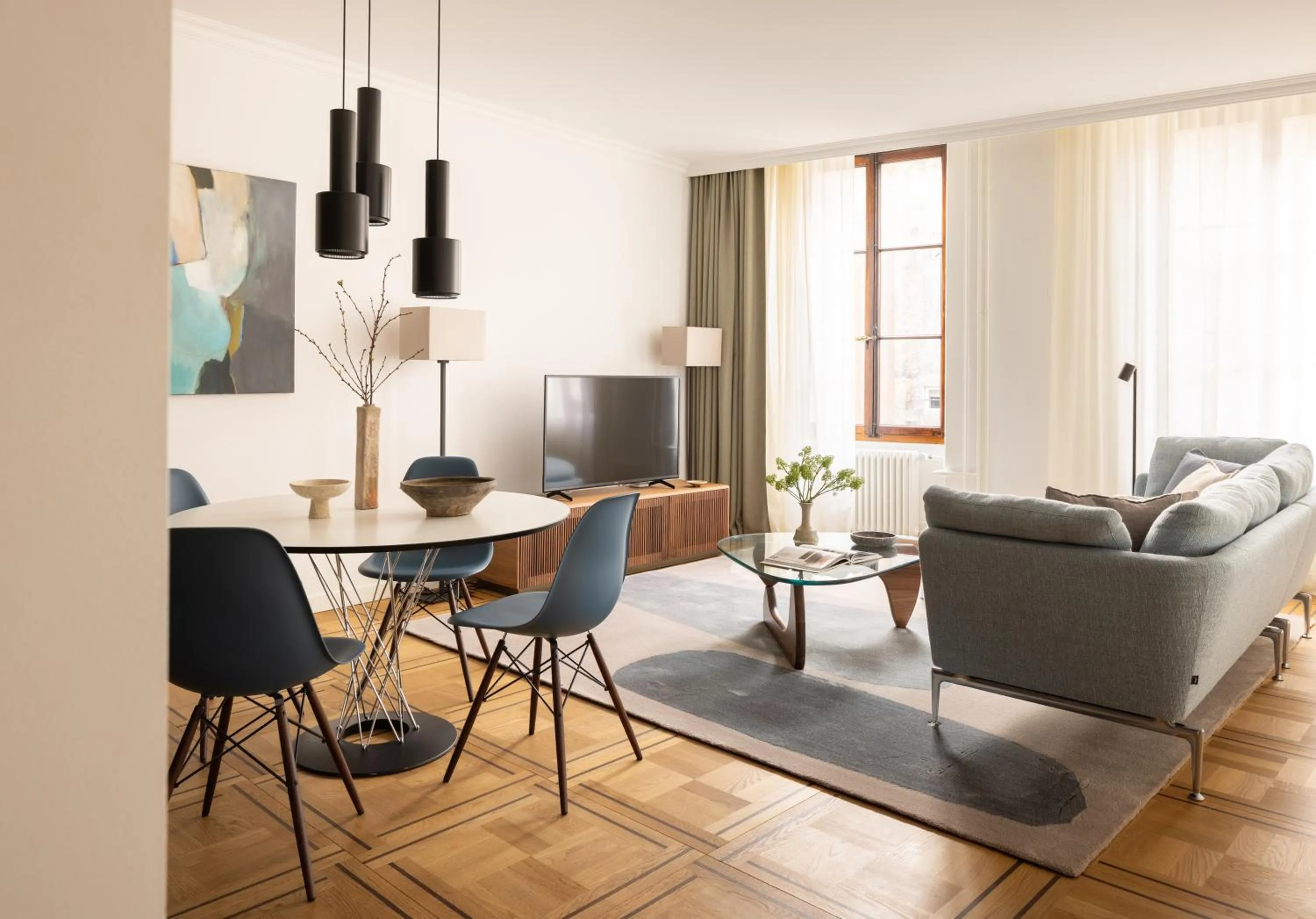 Living room in The Hamlet - Luxury Serviced Apartments