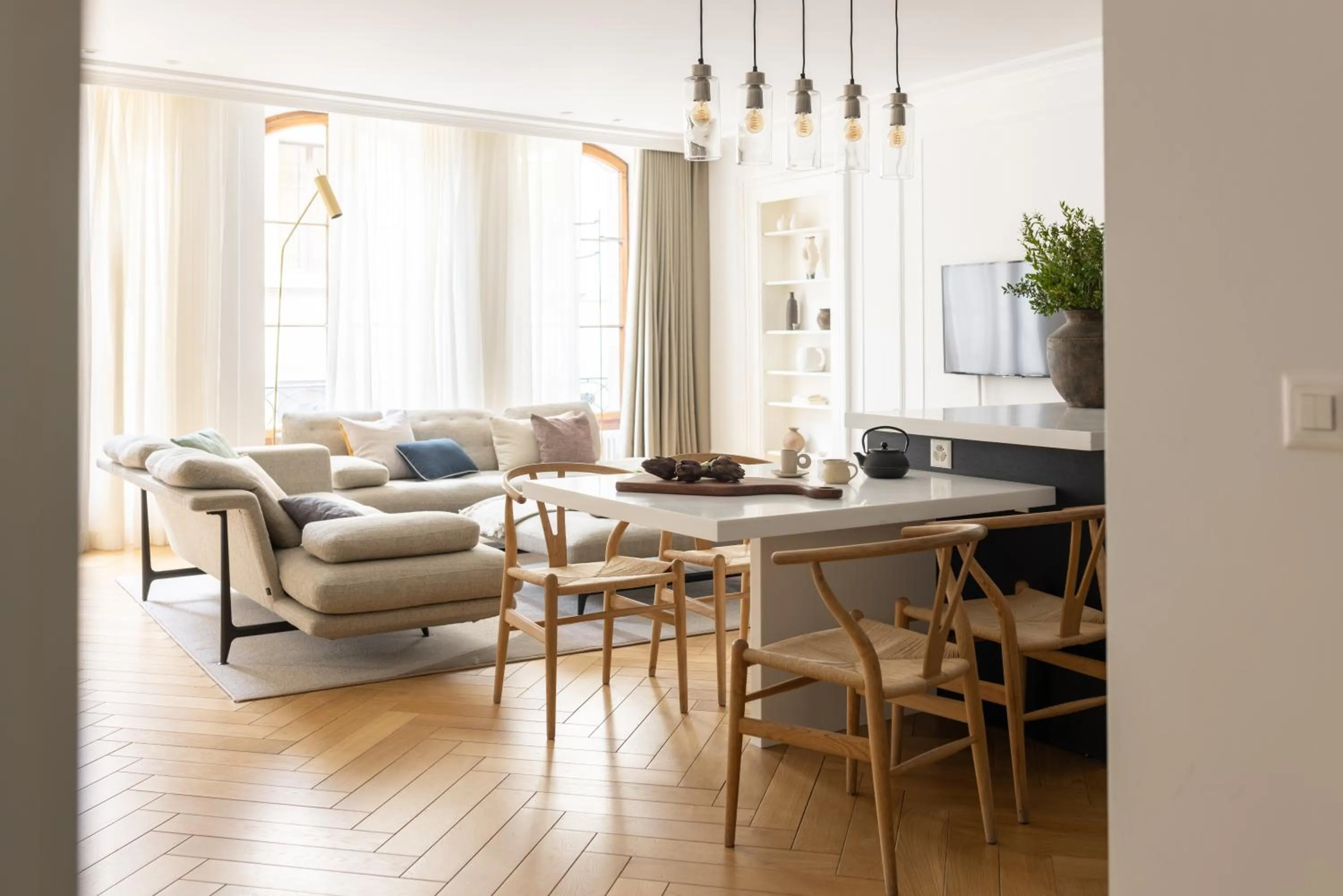 Living room in The Hamlet - Luxury Serviced Apartments