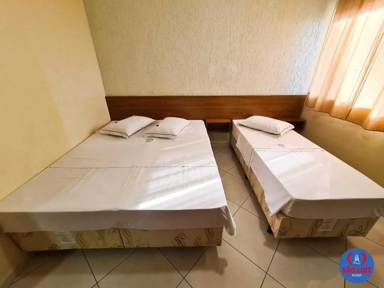 Photo of the whole room, Bed in Hotel São Luiz