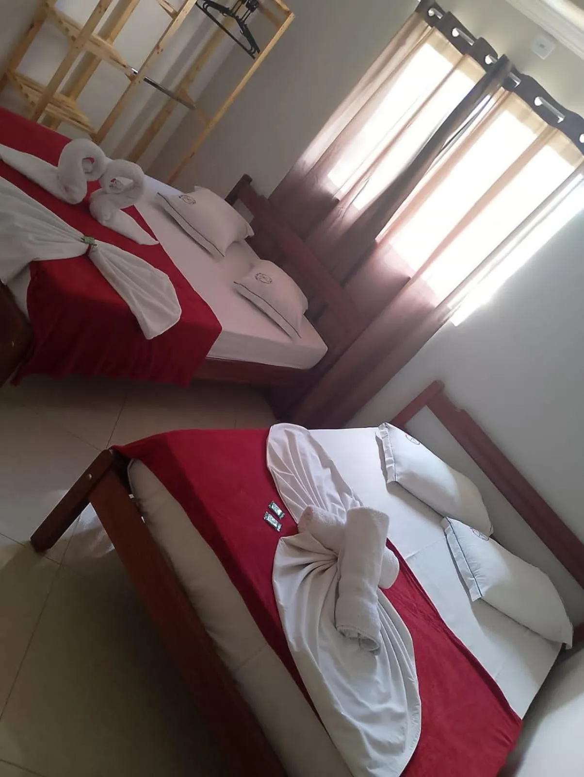 Photo of the whole room, Bed in Hotel São Luiz
