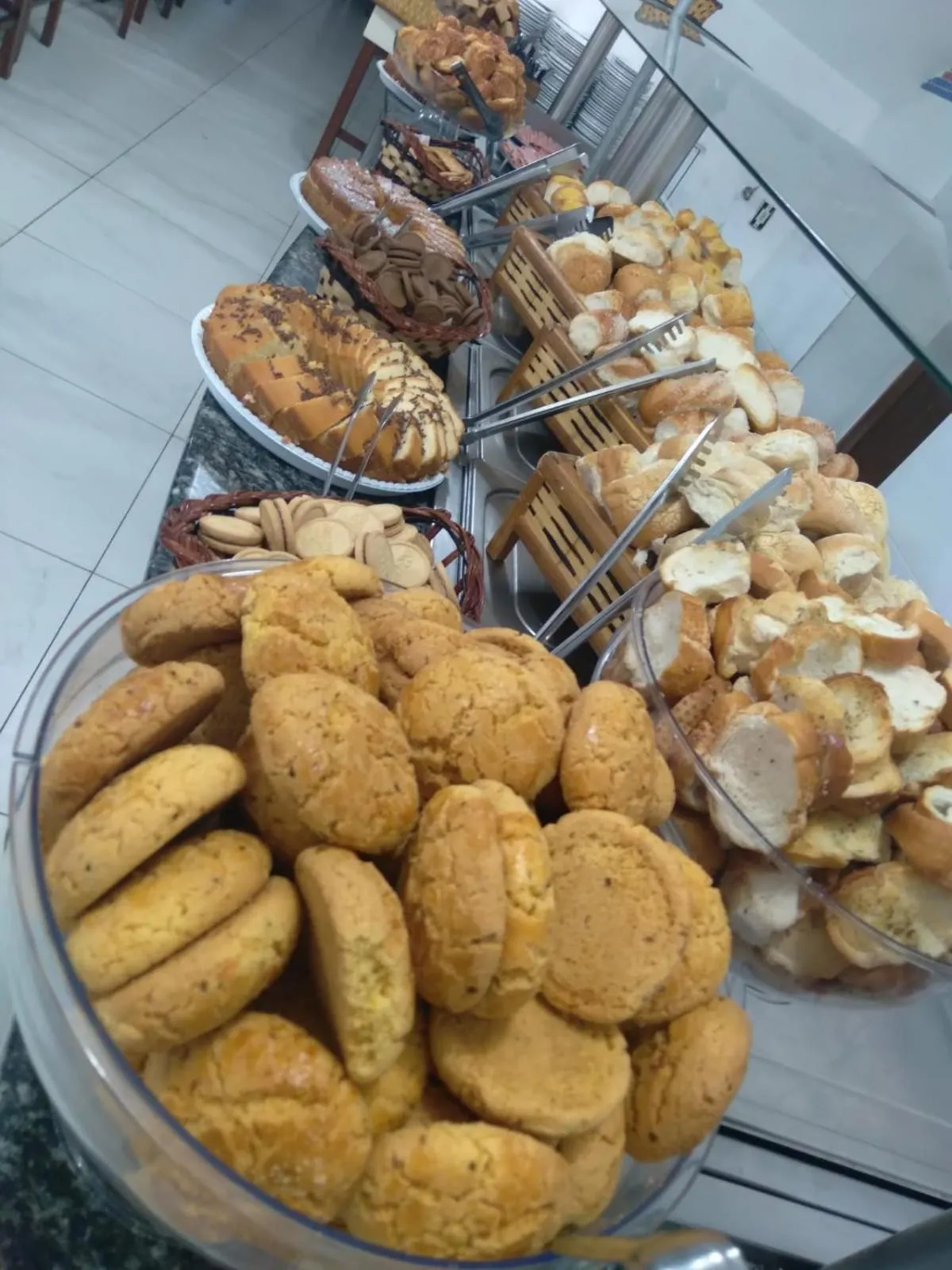 Buffet breakfast in Hotel São Luiz