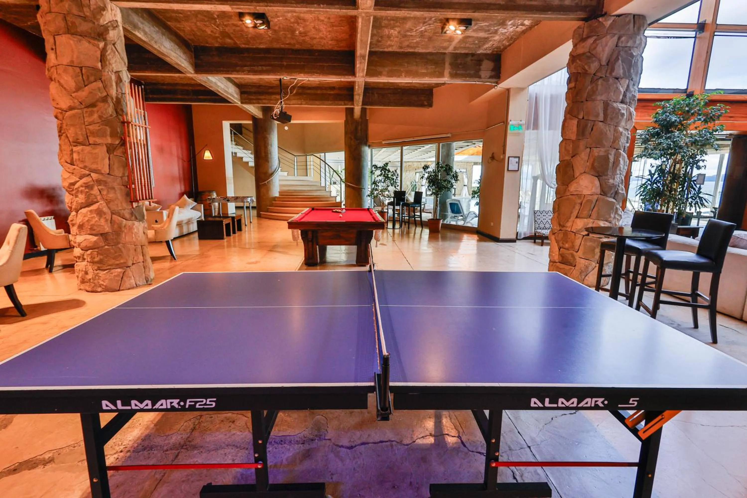 Billiard in Cacique Inacayal Lake Hotel & Spa