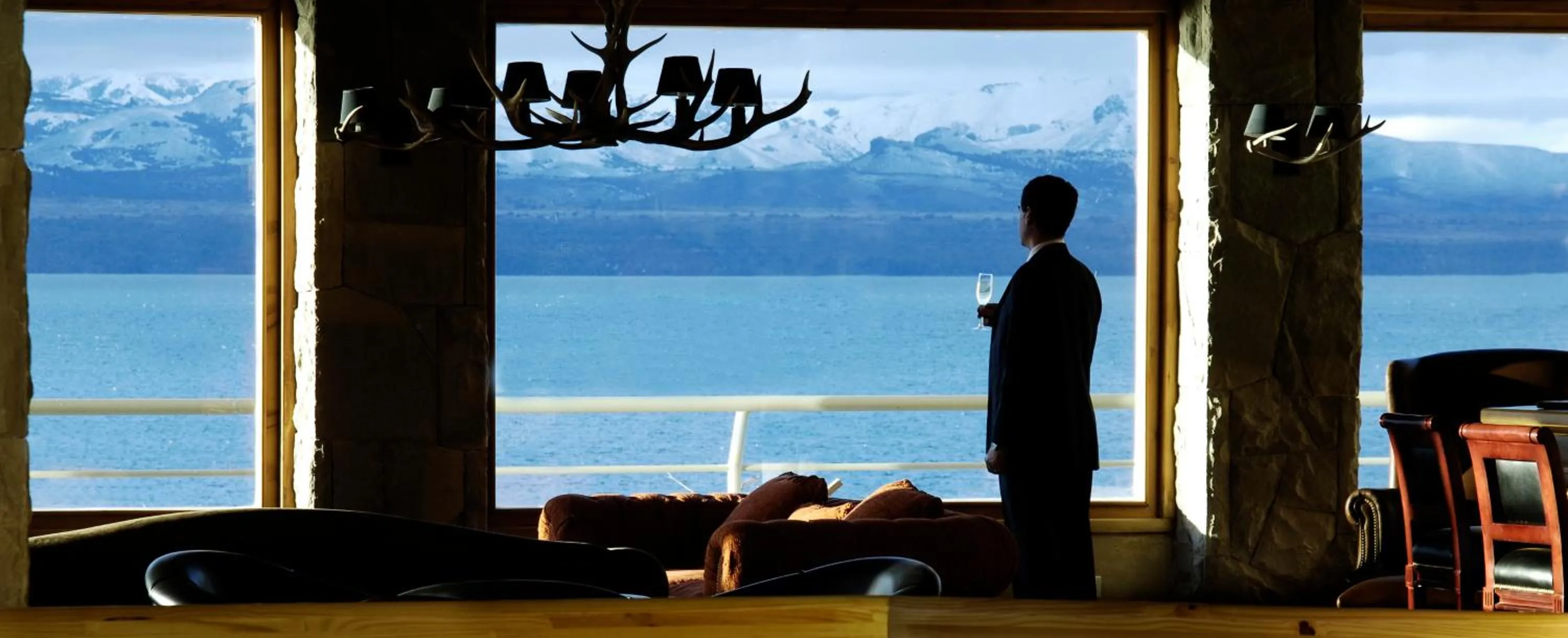 Property building in Cacique Inacayal Lake Hotel & Spa