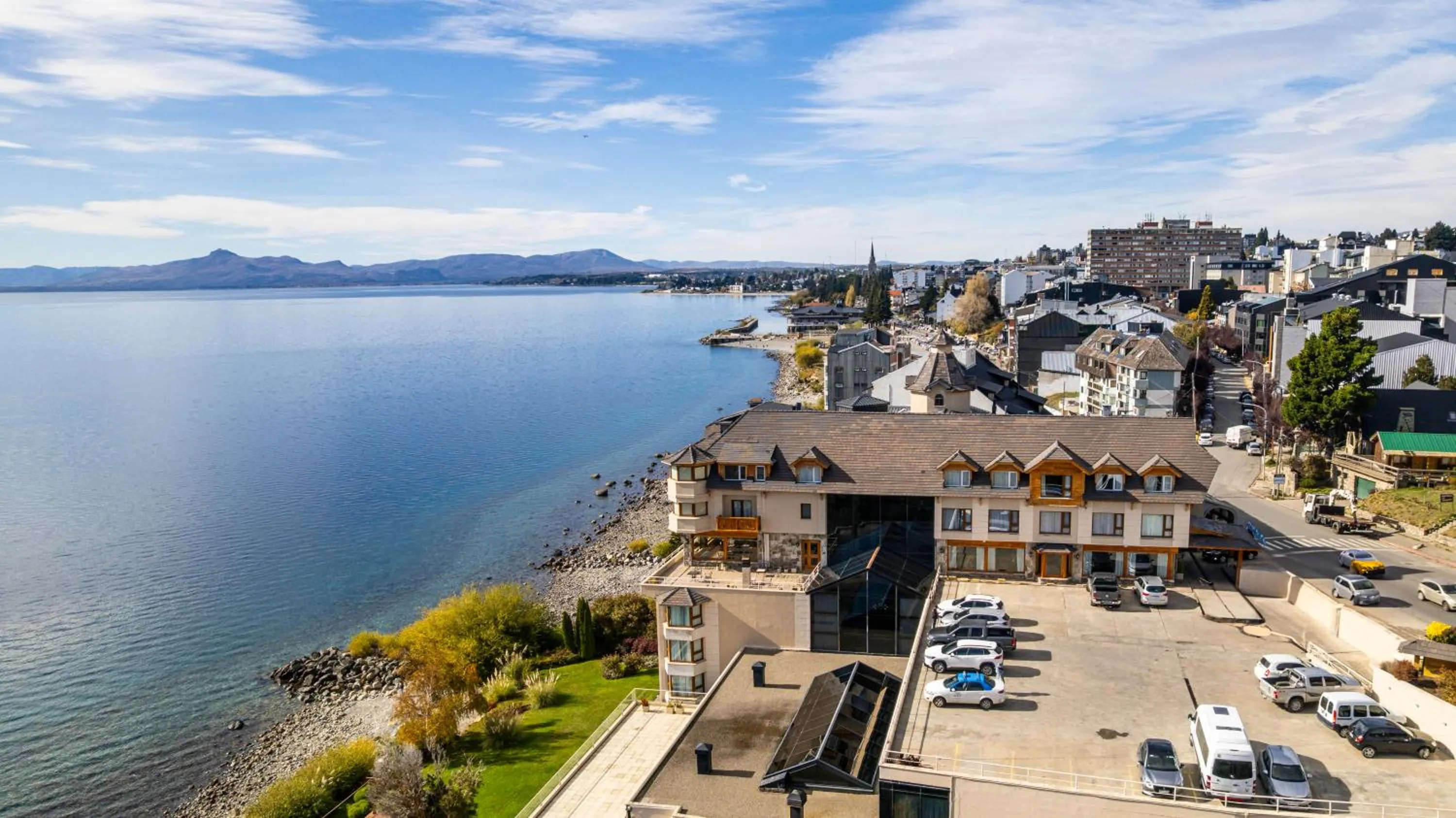 Property building in Cacique Inacayal Lake Hotel & Spa