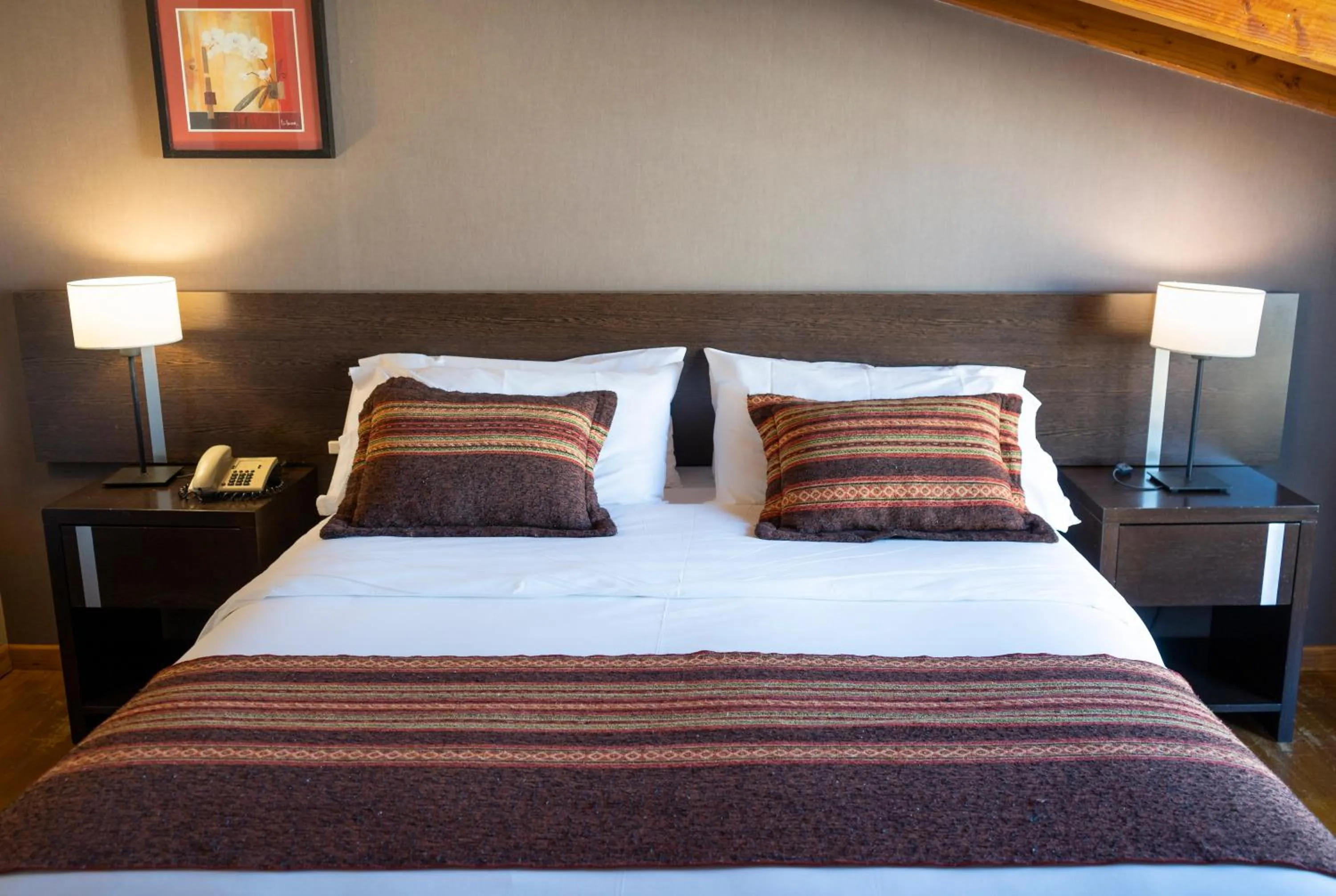 Bed in Hotel Crans Montana