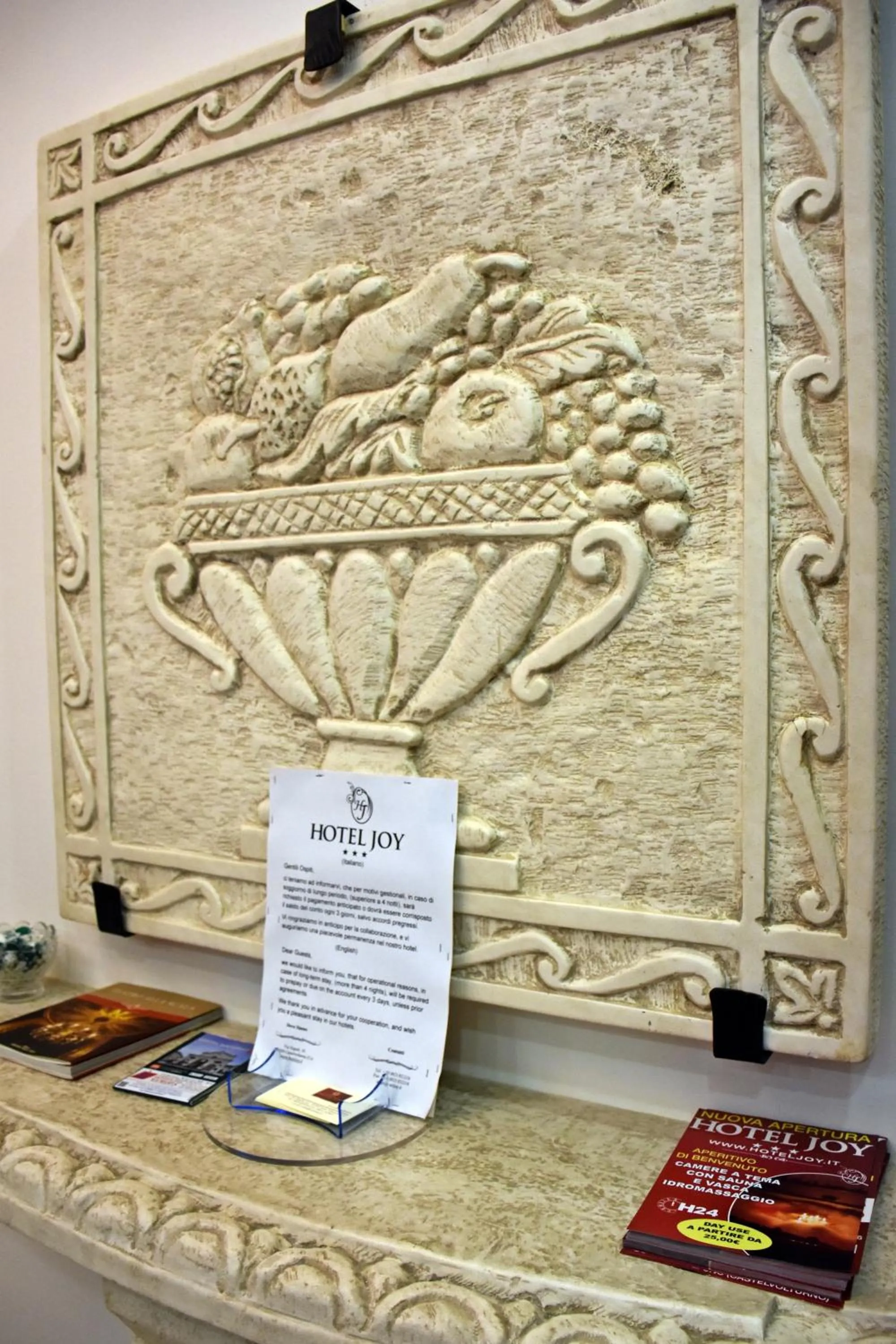 Lobby or reception in Hotel Joy