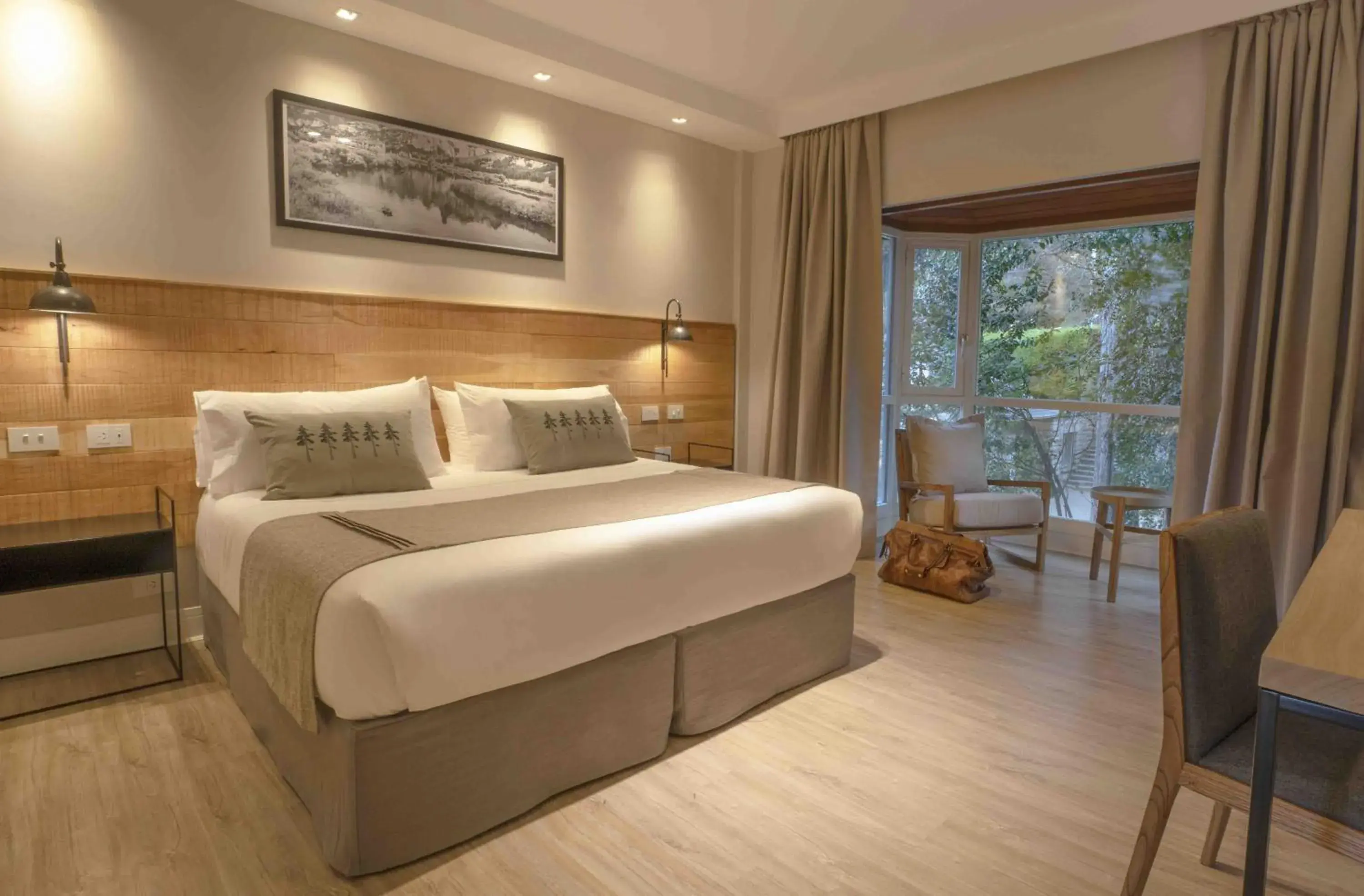 Standard Double Room (Forest View) in La Cascada Casa Patagónica by DON Standard Double Room (Forest View) in La Cascada Casa Patagónica by DON