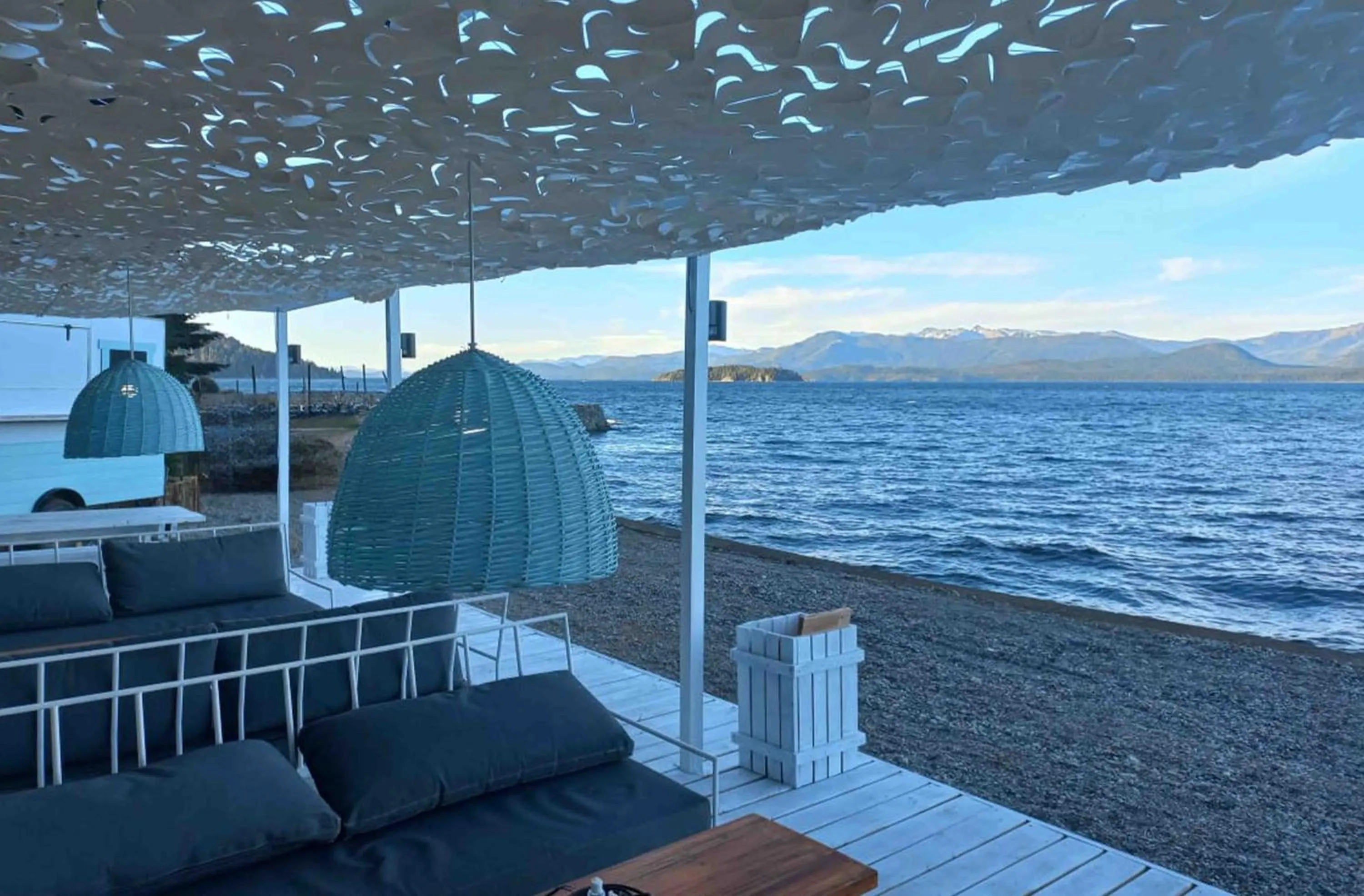 Beach in La Cascada Casa Patagónica by DON