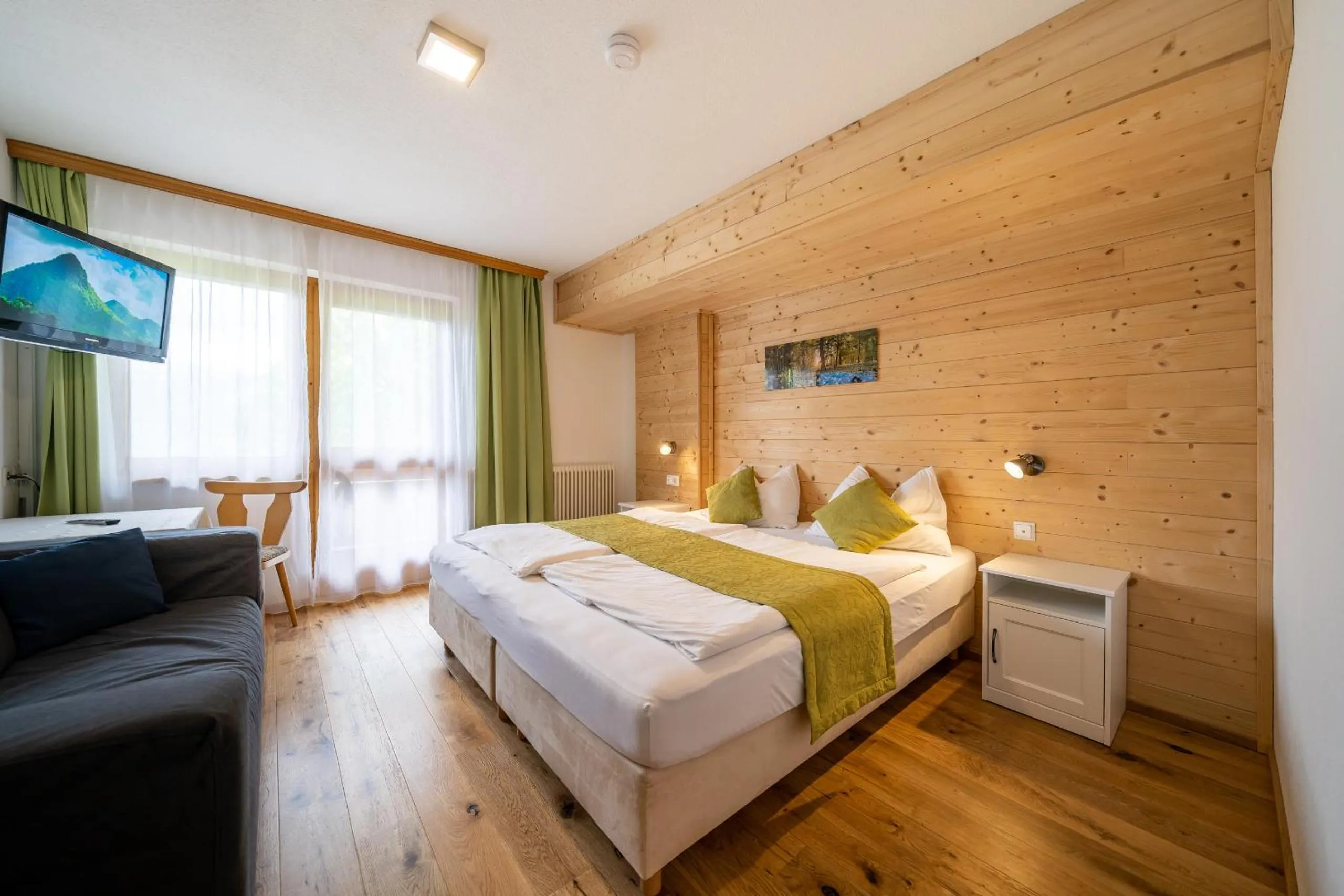 TV and multimedia, Bed in Pension Hofweyer