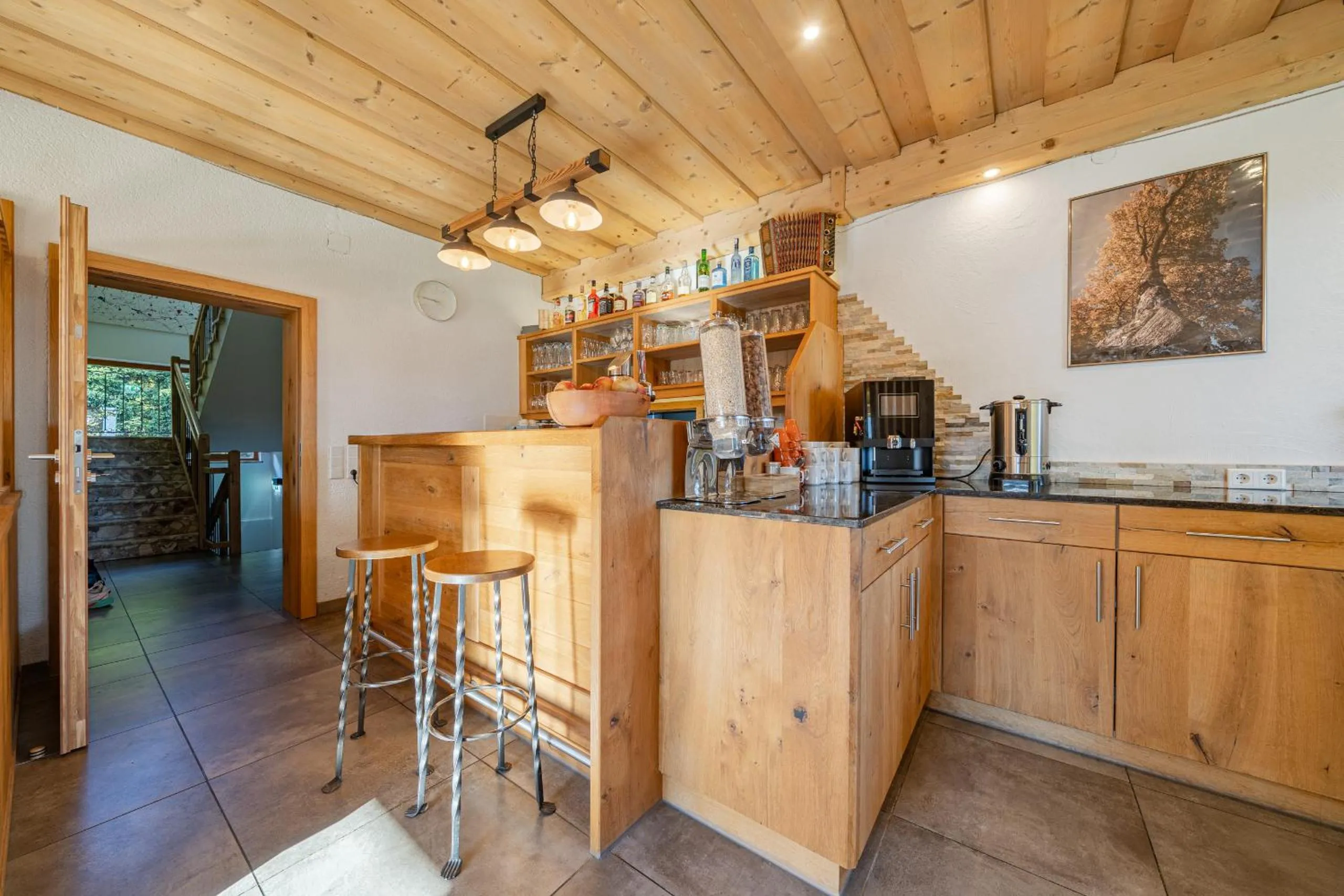 Restaurant/places to eat in Pension Hofweyer