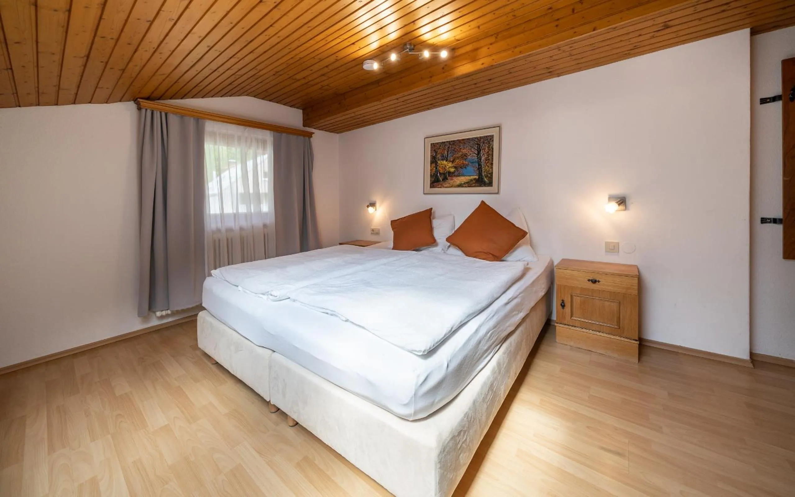 Bed in Pension Hofweyer