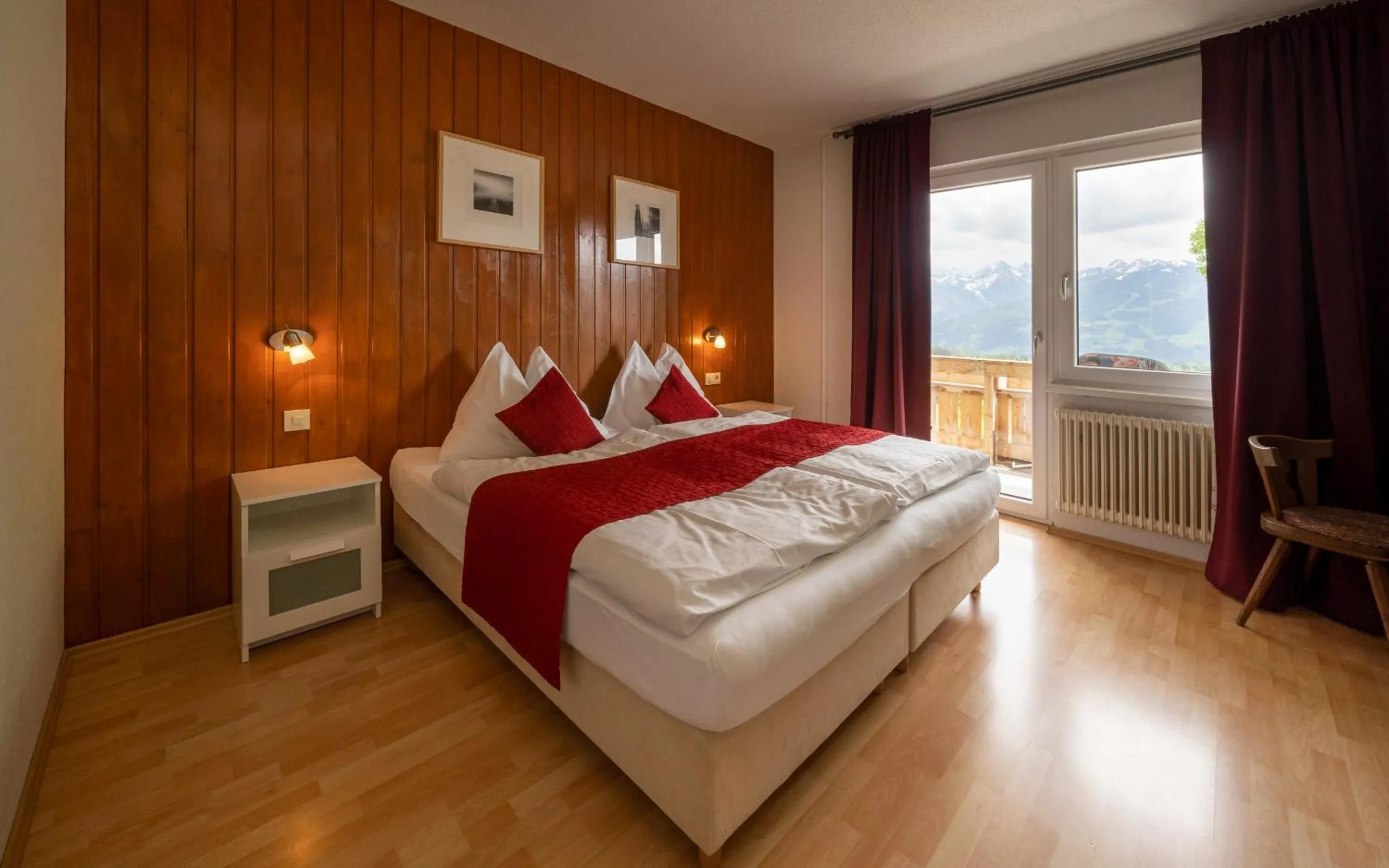 Bed in Pension Hofweyer