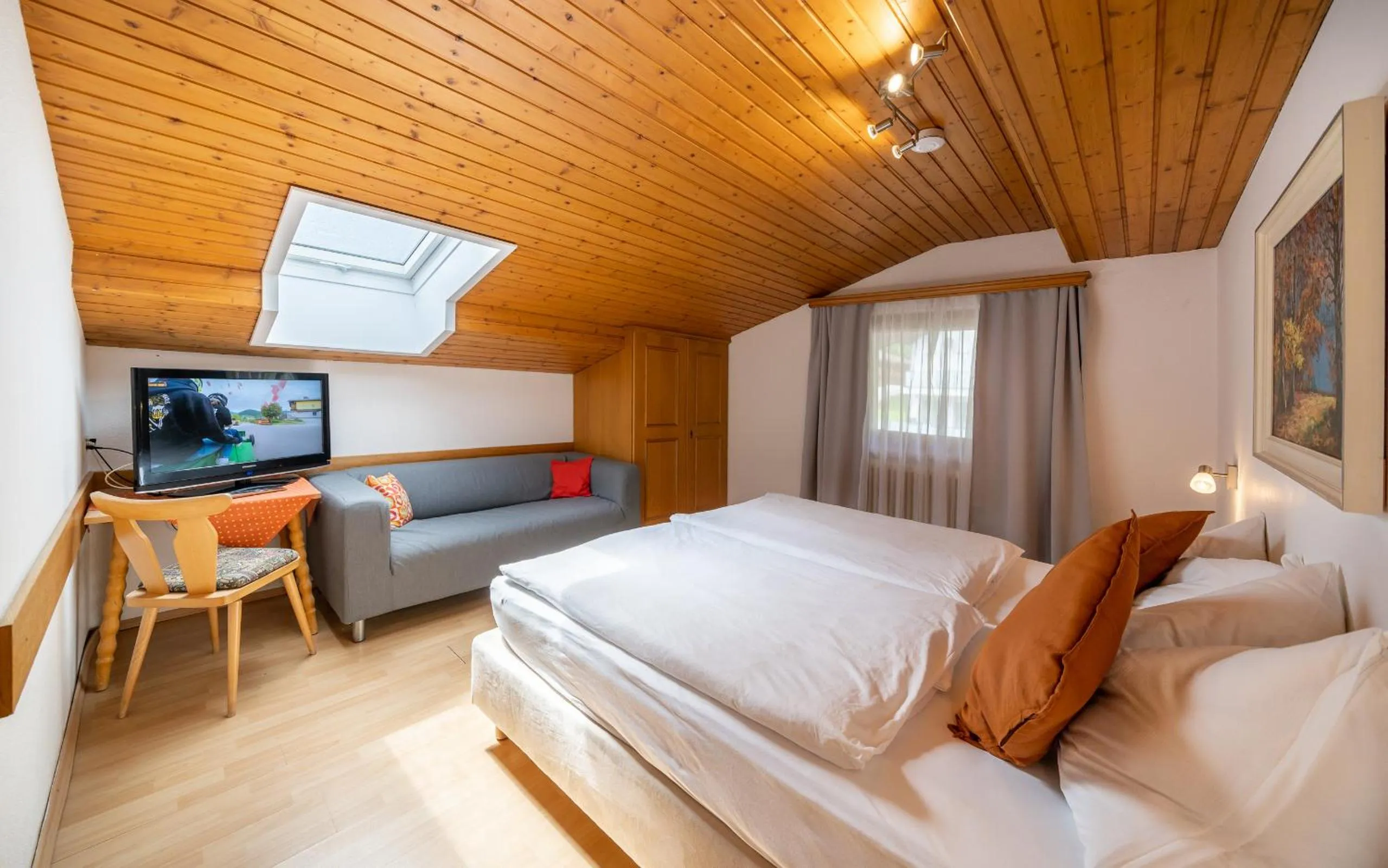 Bed in Pension Hofweyer