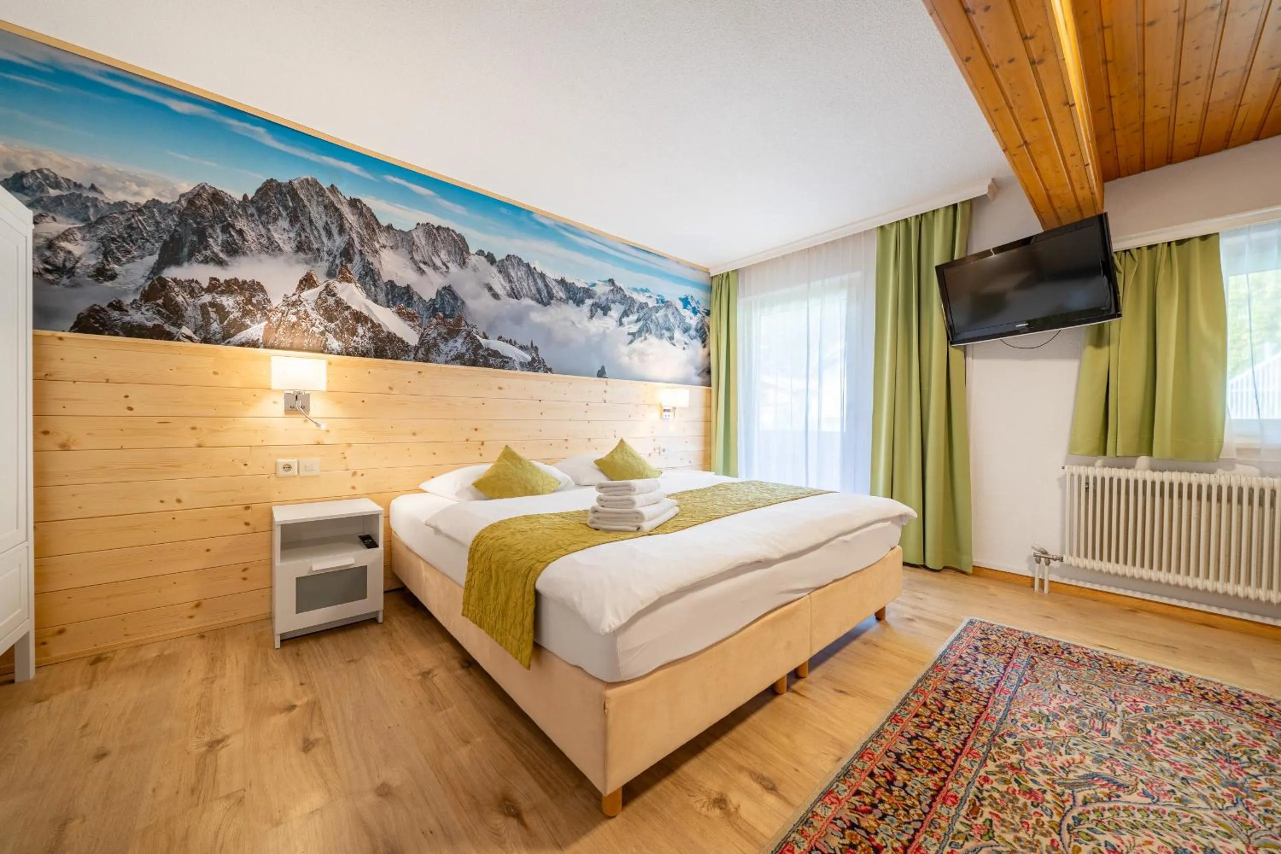 Bedroom, Bed in Pension Hofweyer