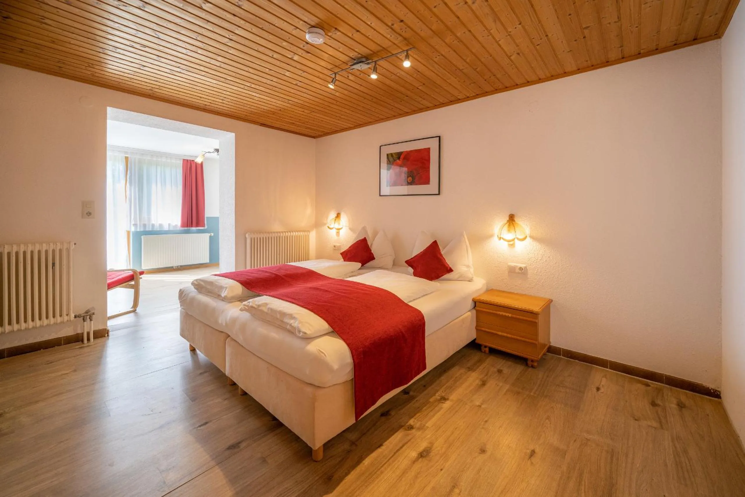 Bed in Pension Hofweyer