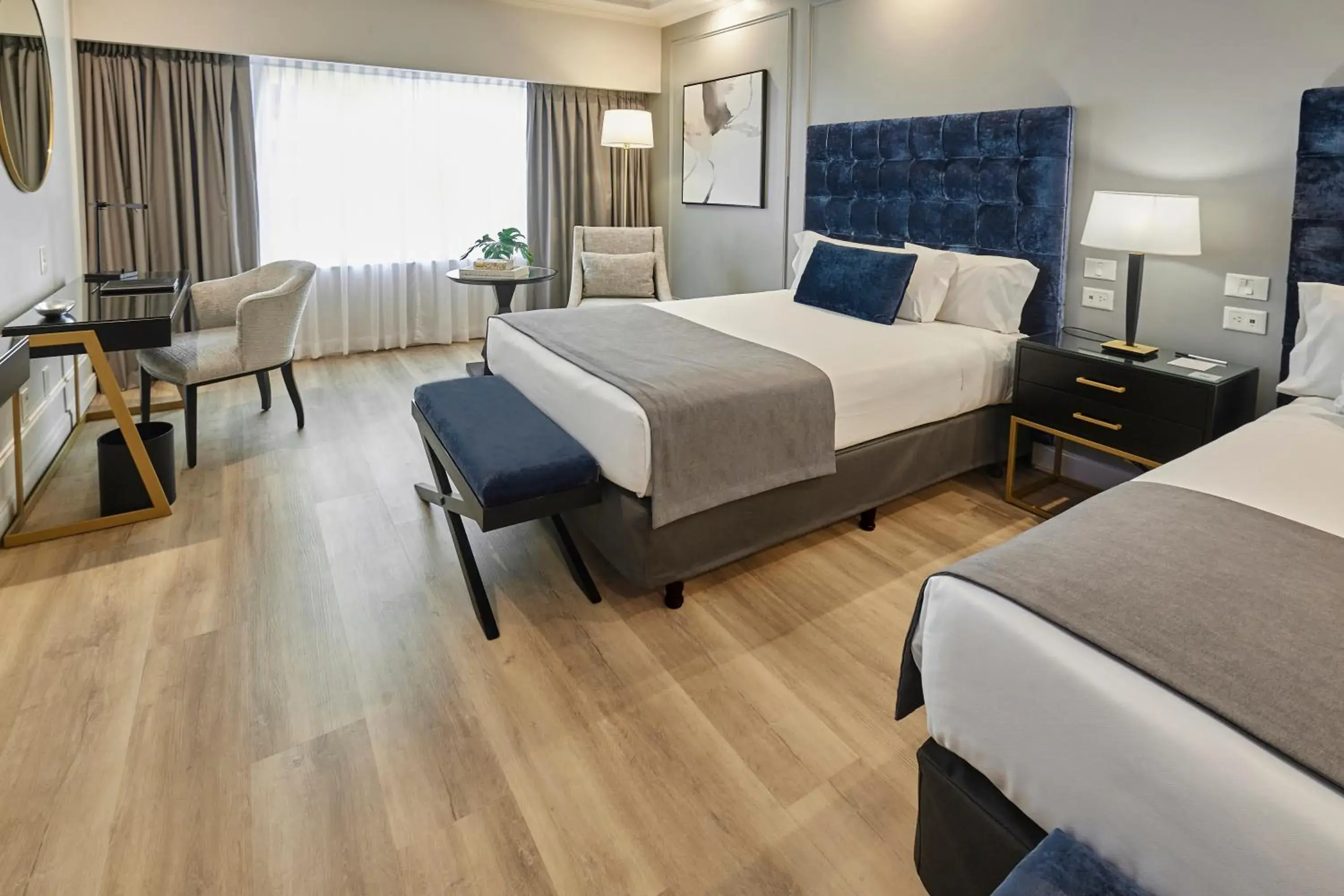 Bed in Emperador Hotel Buenos Aires Bed in Emperador Hotel Buenos Aires