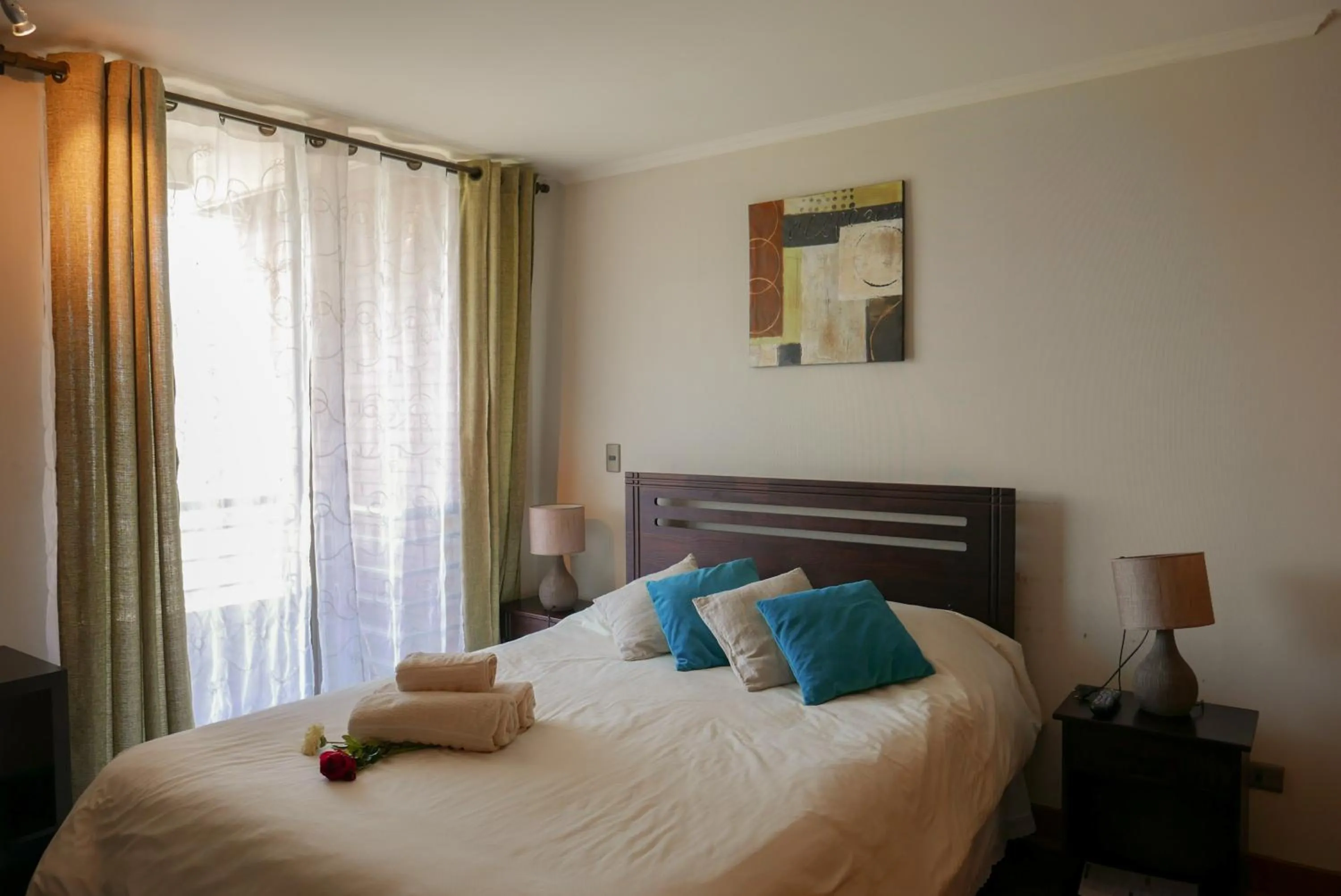 Bedroom, Bed in Apartamentos Cordova Savini