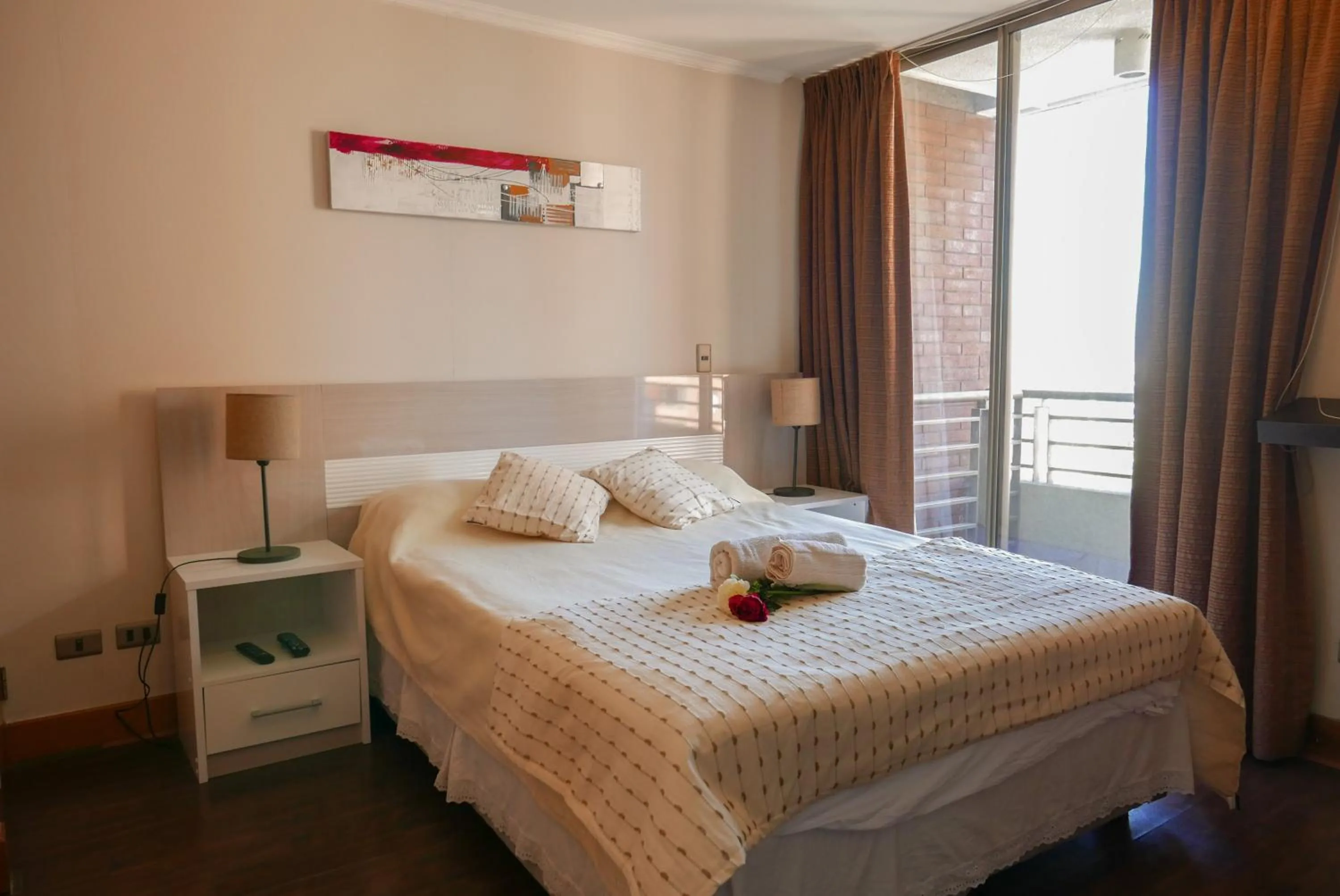 Bedroom, Bed in Apartamentos Cordova Savini