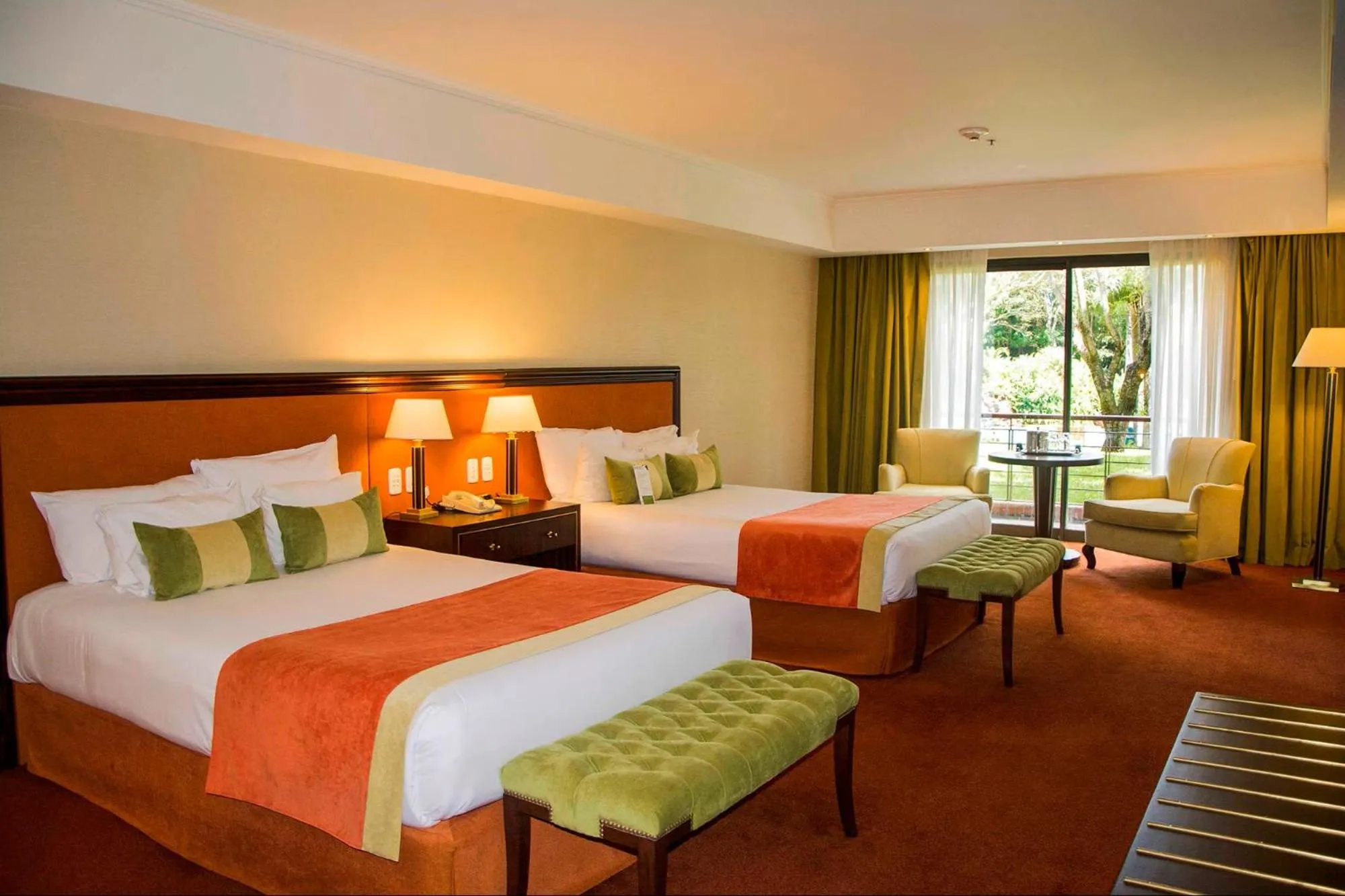 Bed in Iguazú Grand Resort Spa & Casino