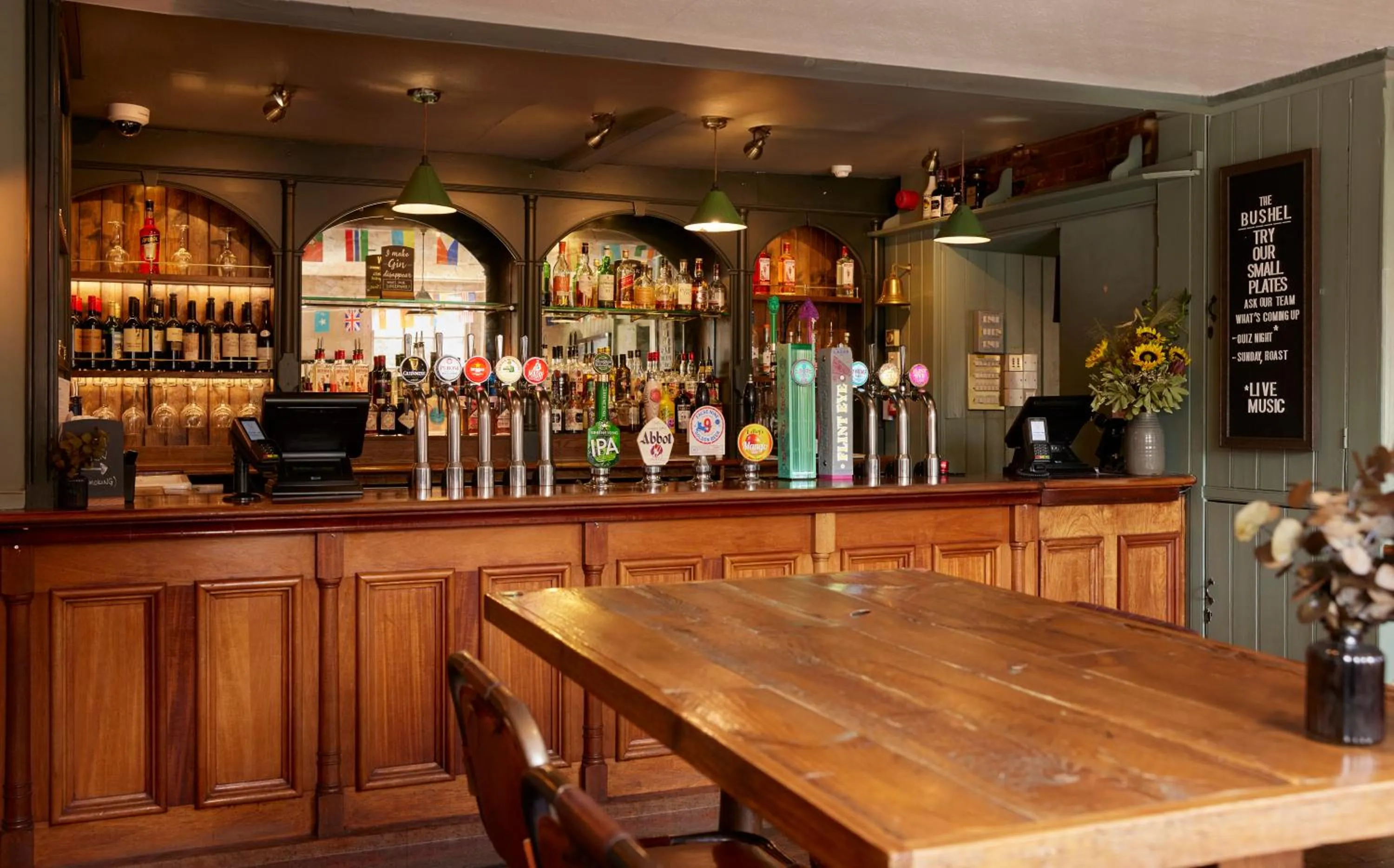 Lounge or bar in The Bushel by Greene King Inns