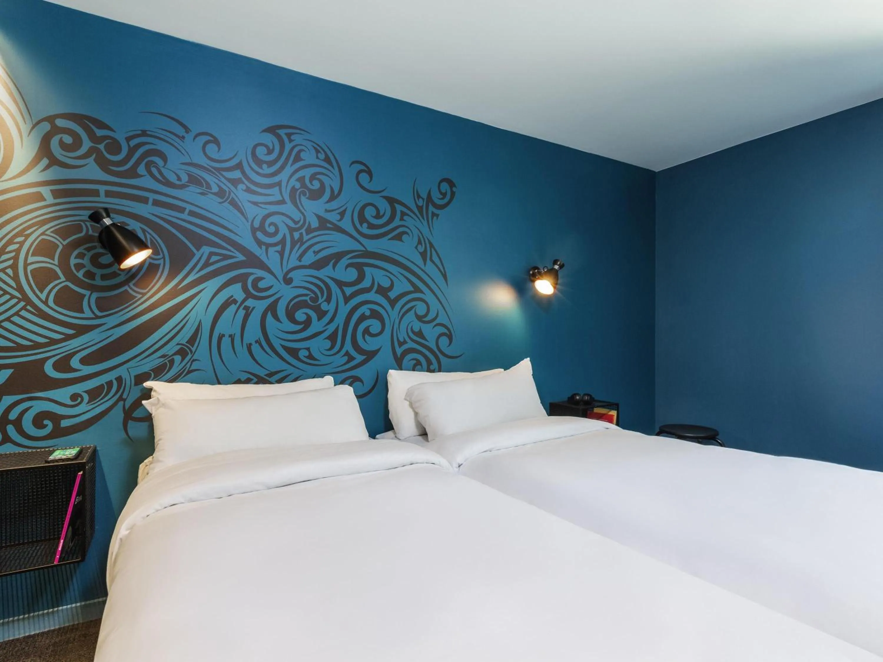 Bedroom, Bed in Ibis Styles Paris Gare de l'Est Magenta