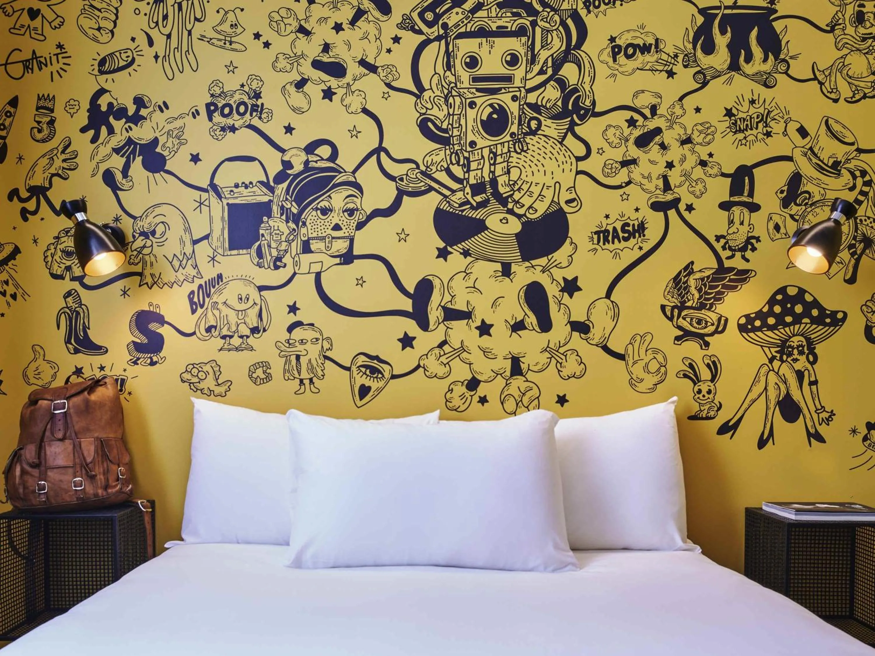 Bedroom, Bed in Ibis Styles Paris Gare de l'Est Magenta