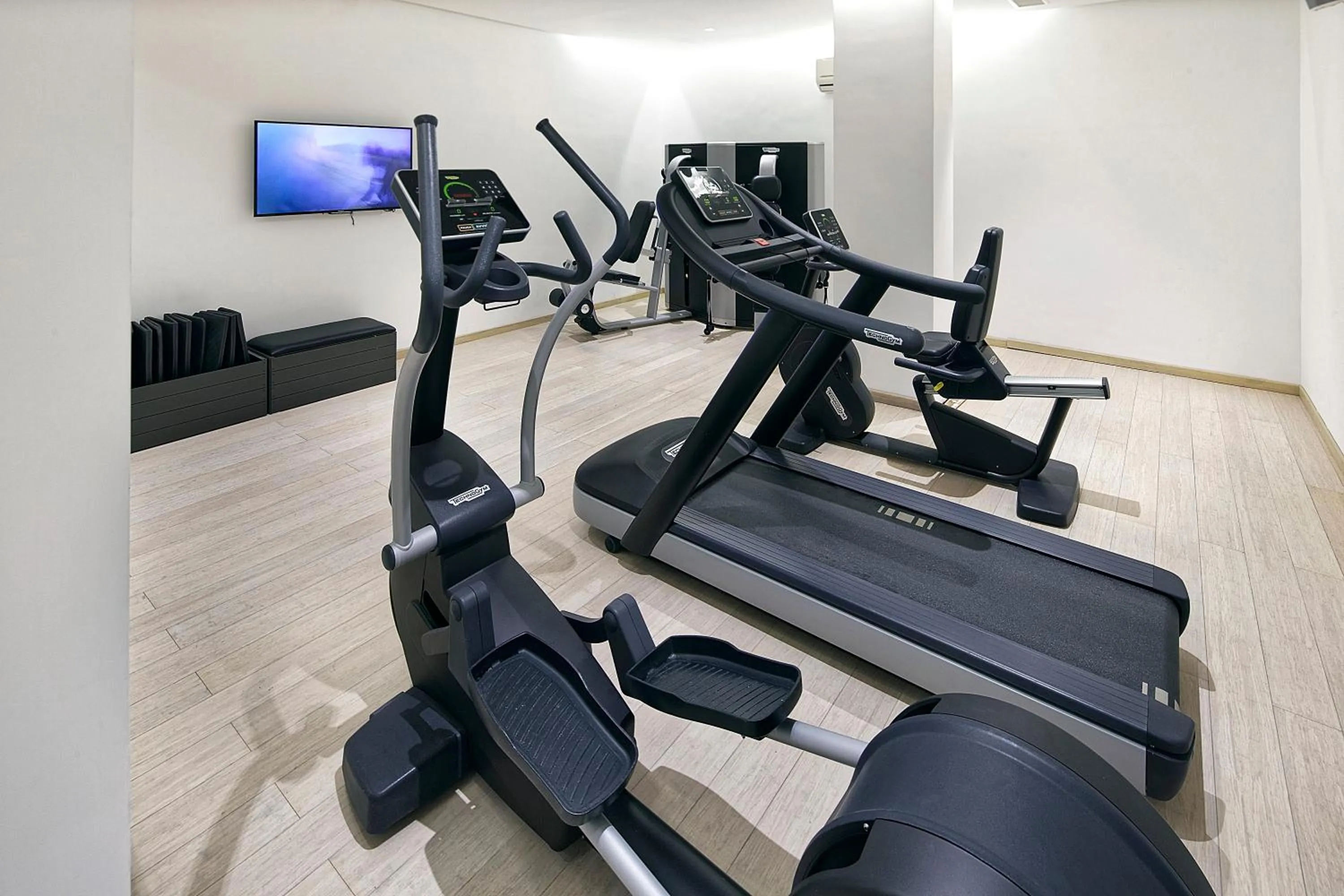 Fitness centre/facilities in Parco Smeraldo Appartamenti