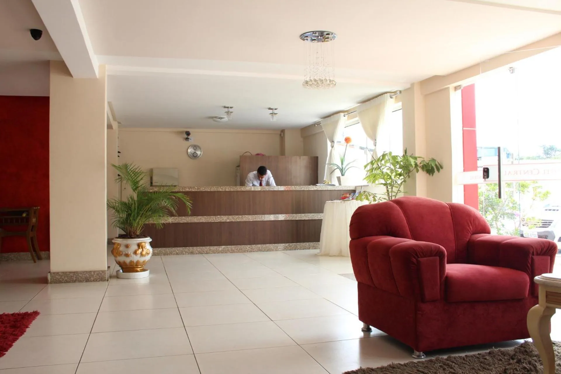 Lobby or reception in Hotel Central