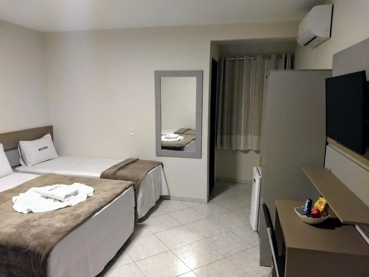 Bed in Hotel Central