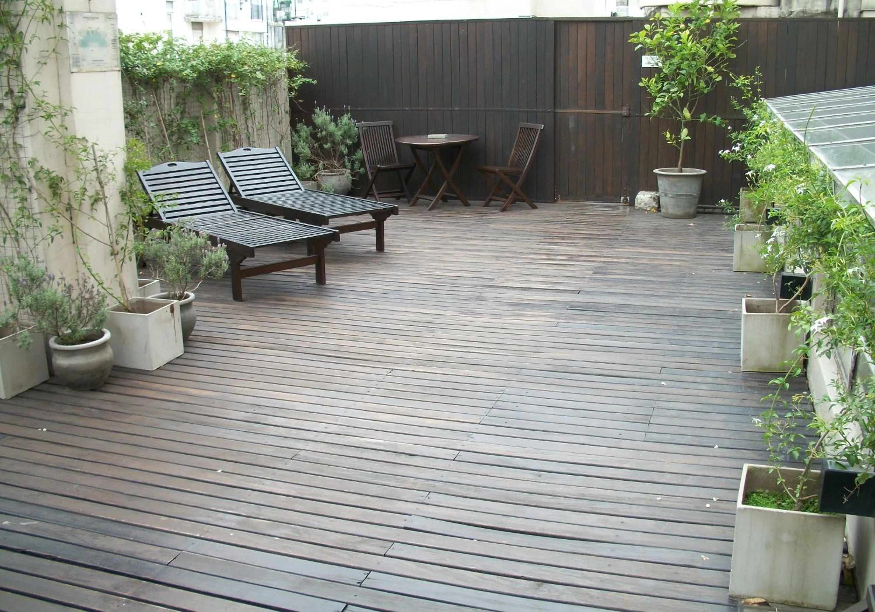 Balcony/Terrace in A Hotel