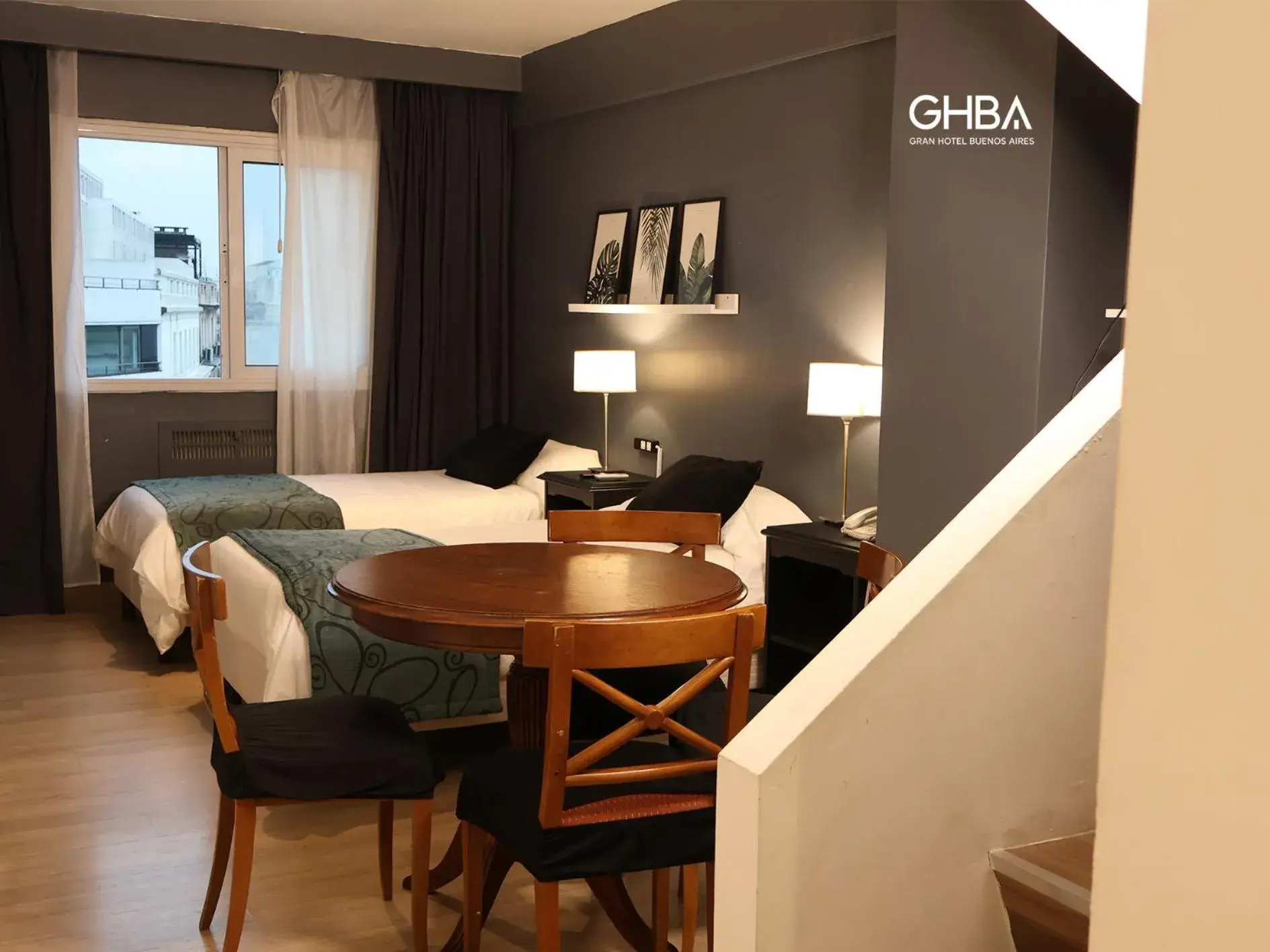 Bed in Gran Hotel Buenos Aires Bed in Gran Hotel Buenos Aires