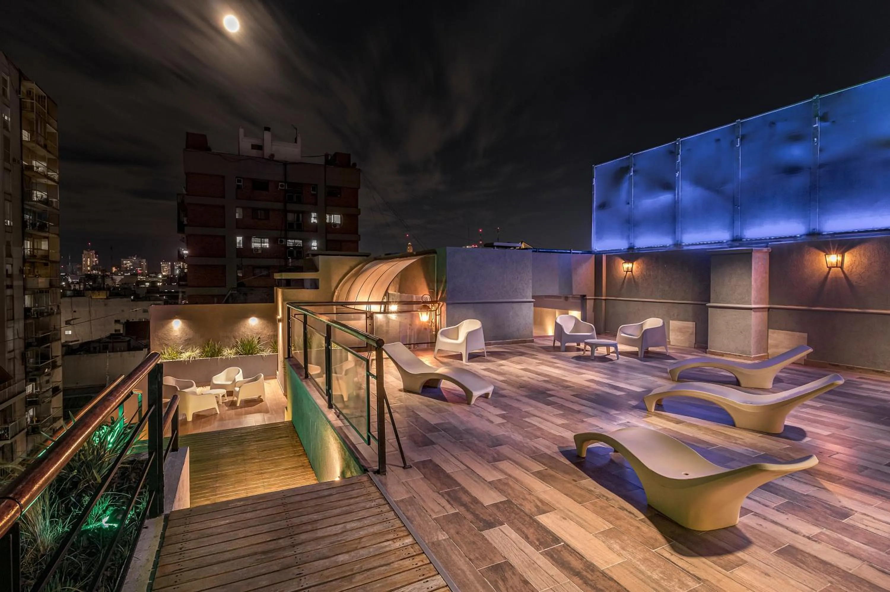 Balcony/Terrace in Up América Plaza