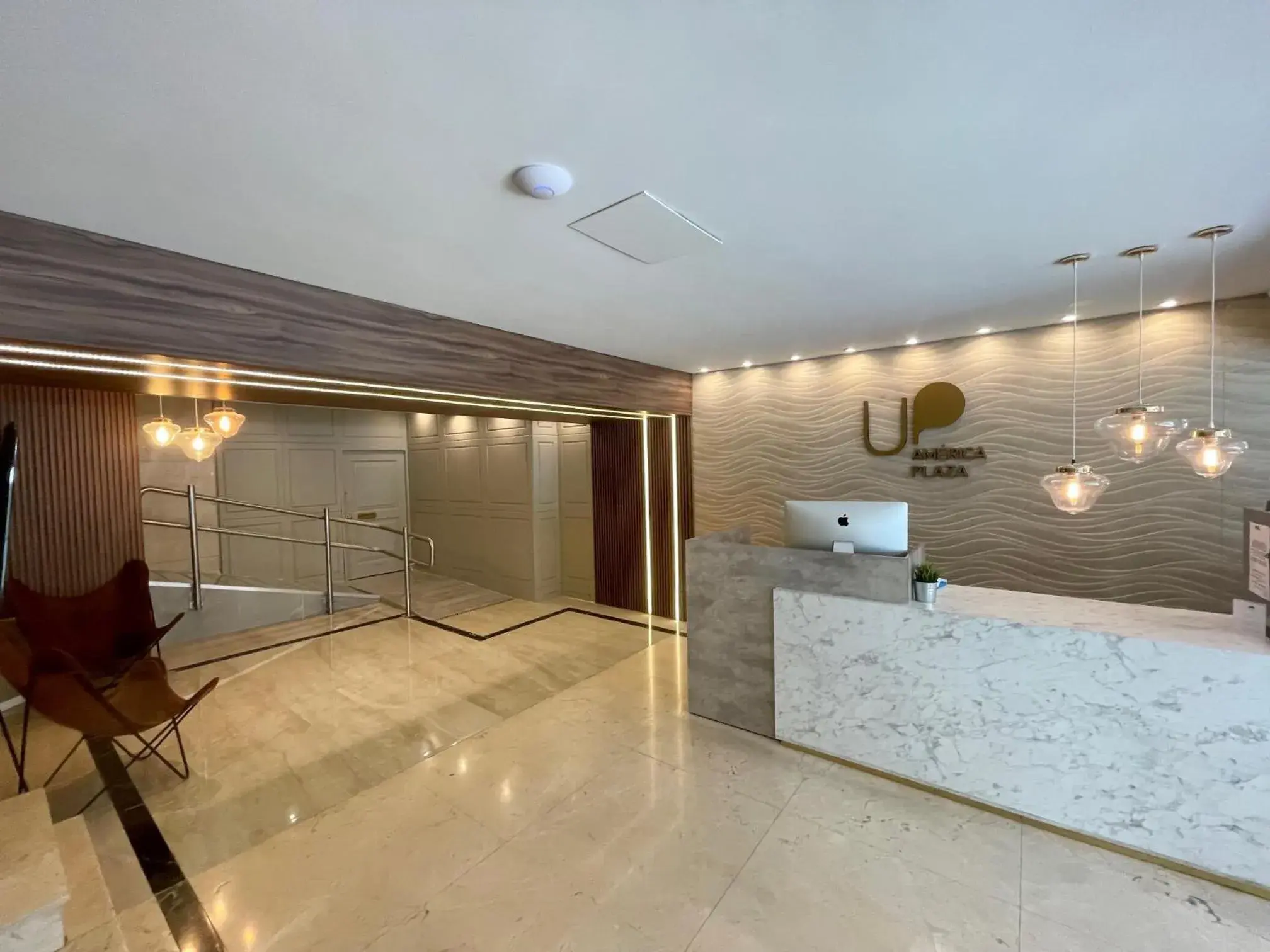 Lobby or reception in Up América Plaza Lobby or reception in Up América Plaza