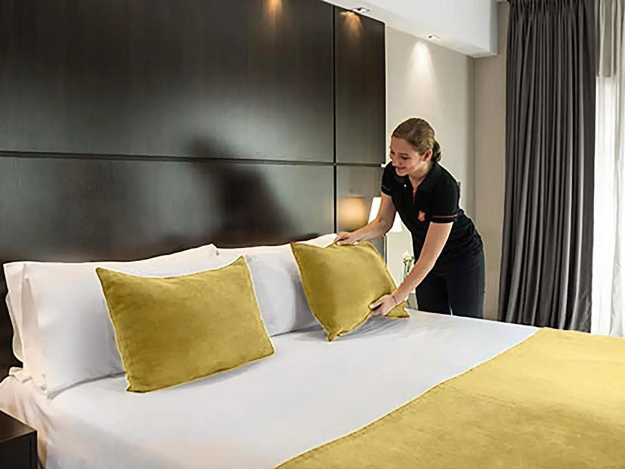 room service, Bed in HTL City Baires room service, Bed in HTL City Baires