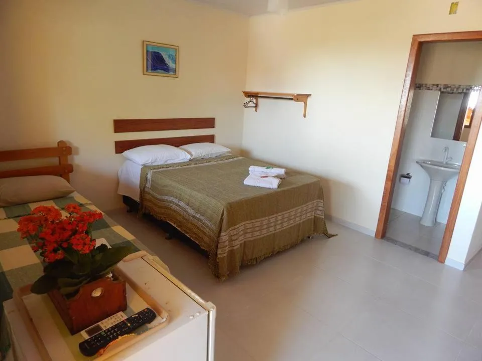 Bed in Pousada Maresias Guriri
