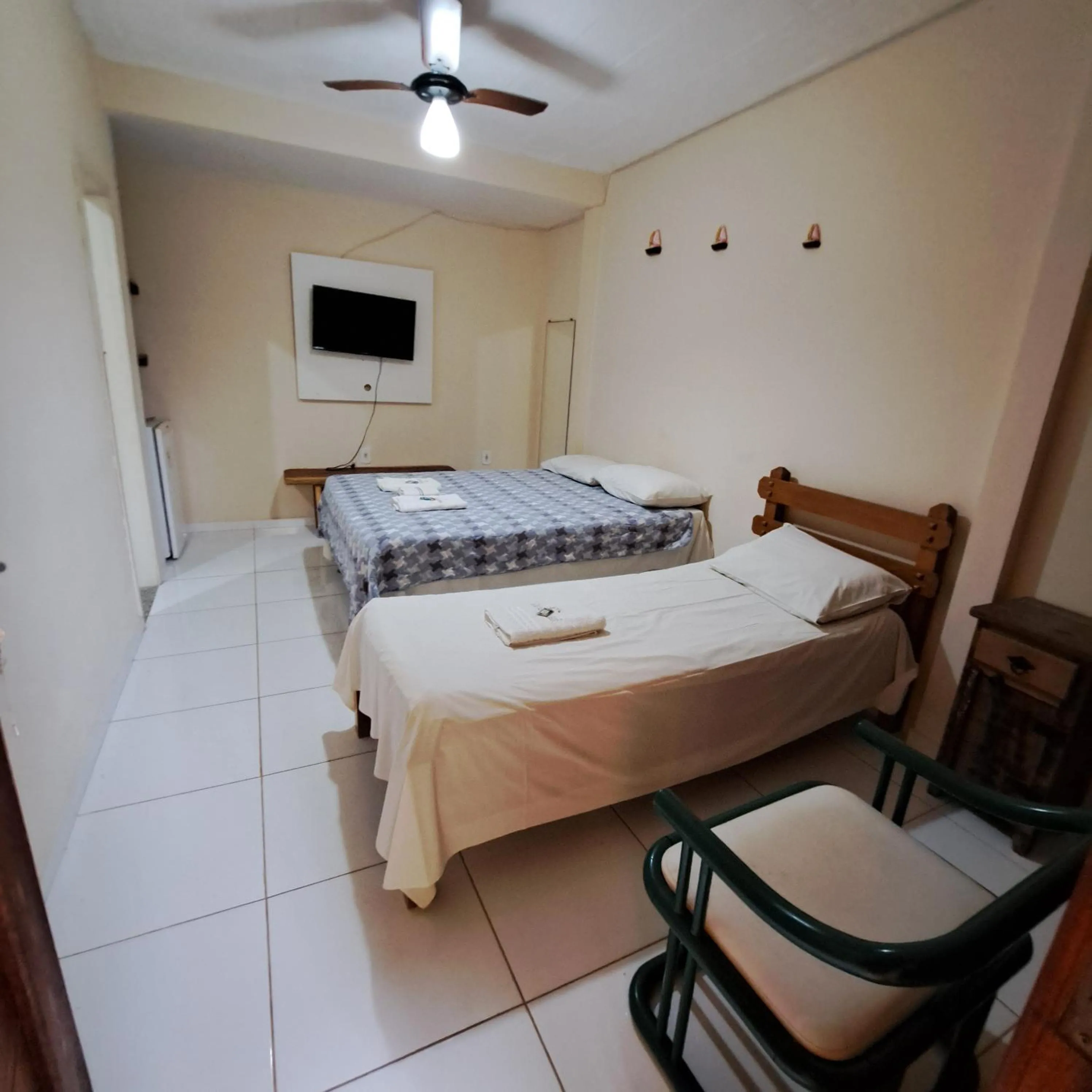 Bed in Pousada Maresias Guriri