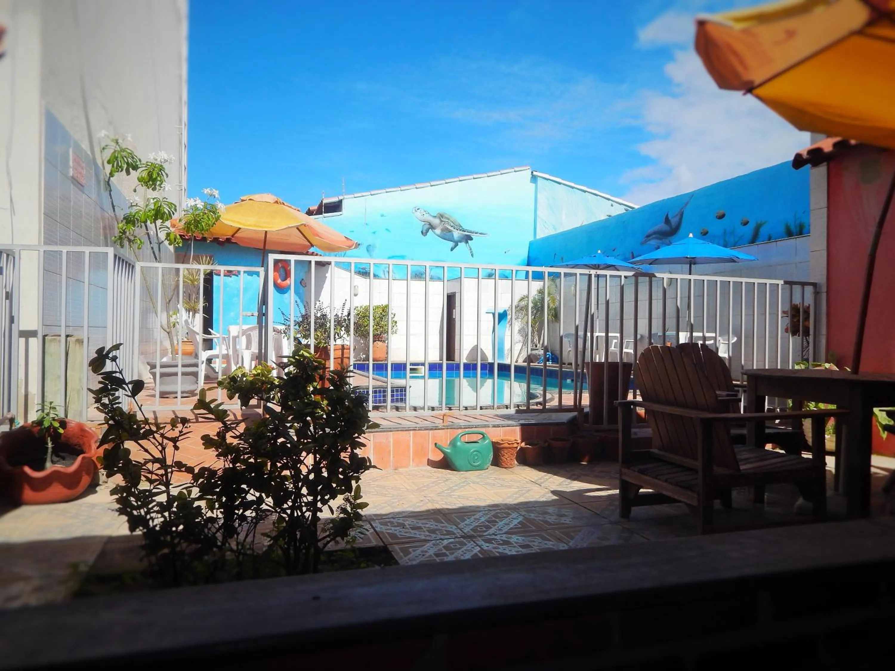 Swimming pool in Pousada Maresias Guriri