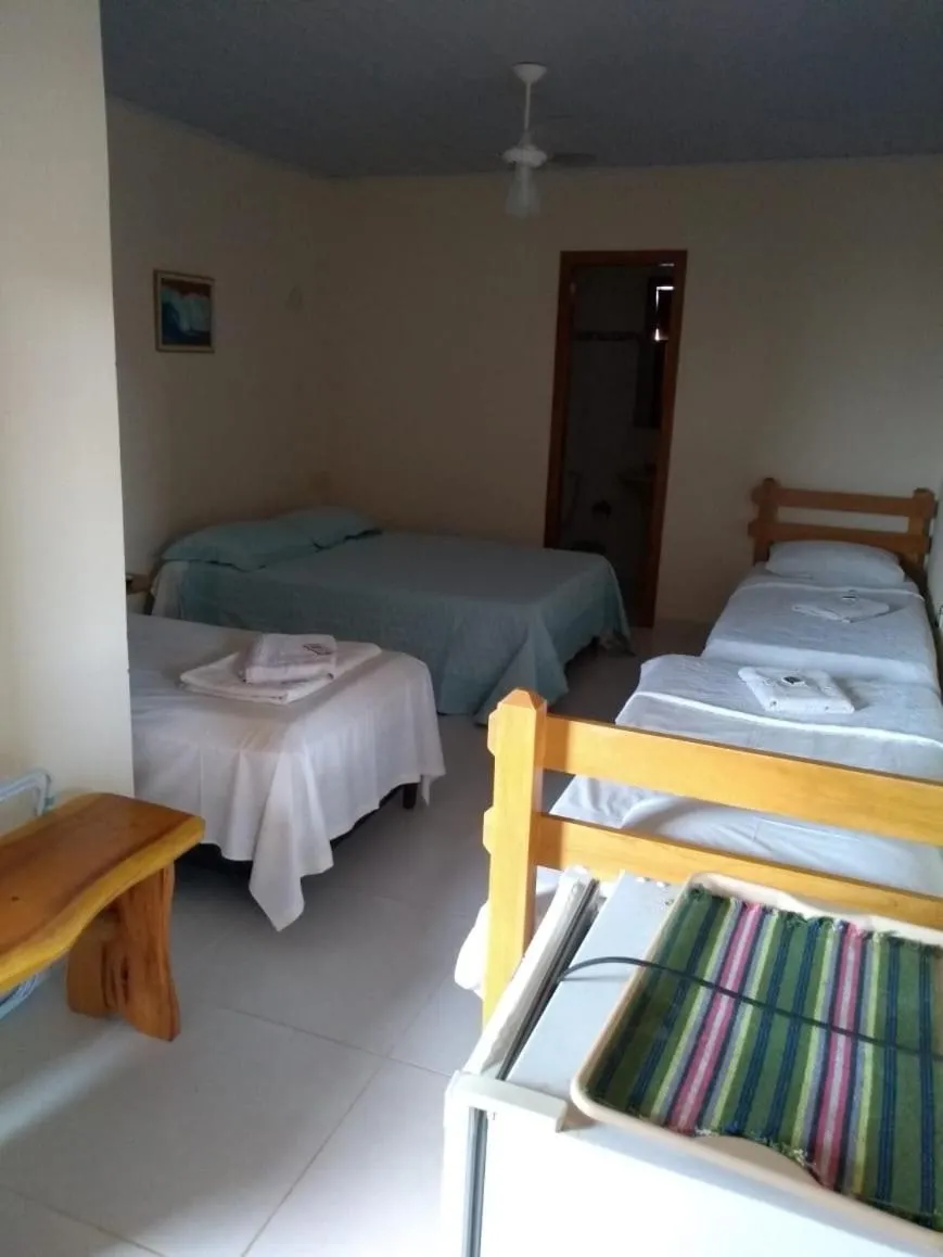 Bed in Pousada Maresias Guriri