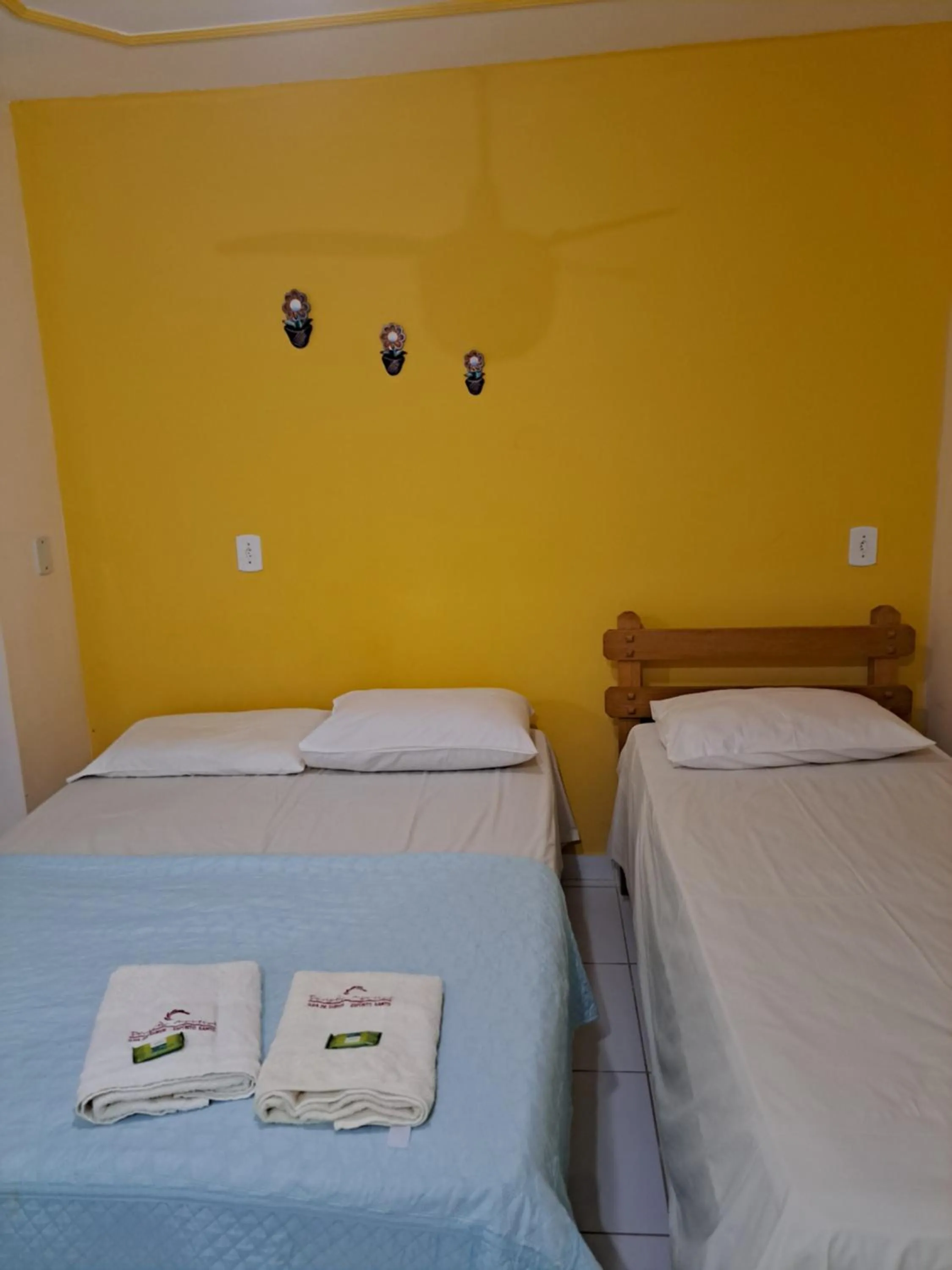 Bed in Pousada Maresias Guriri