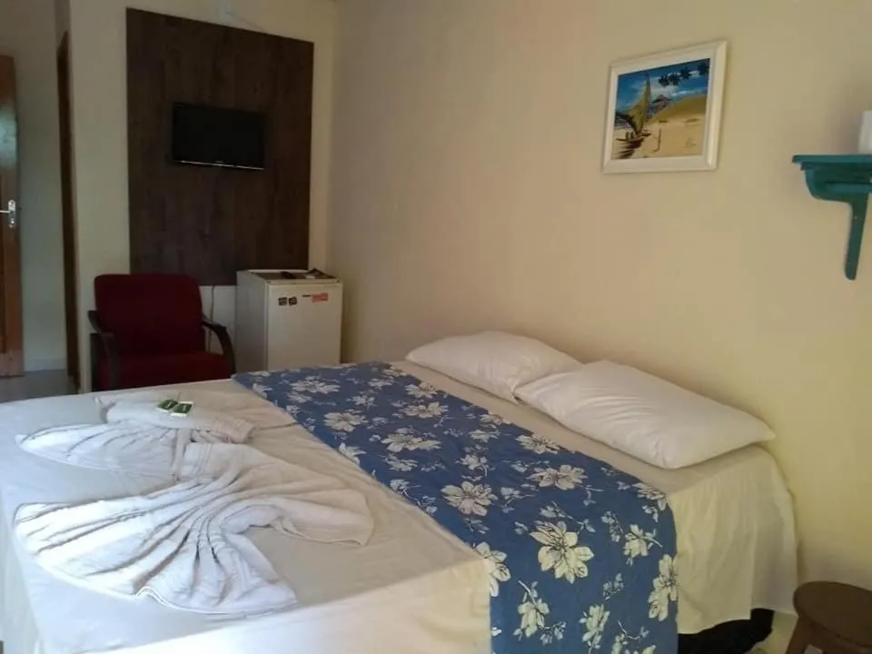 Bed in Pousada Maresias Guriri