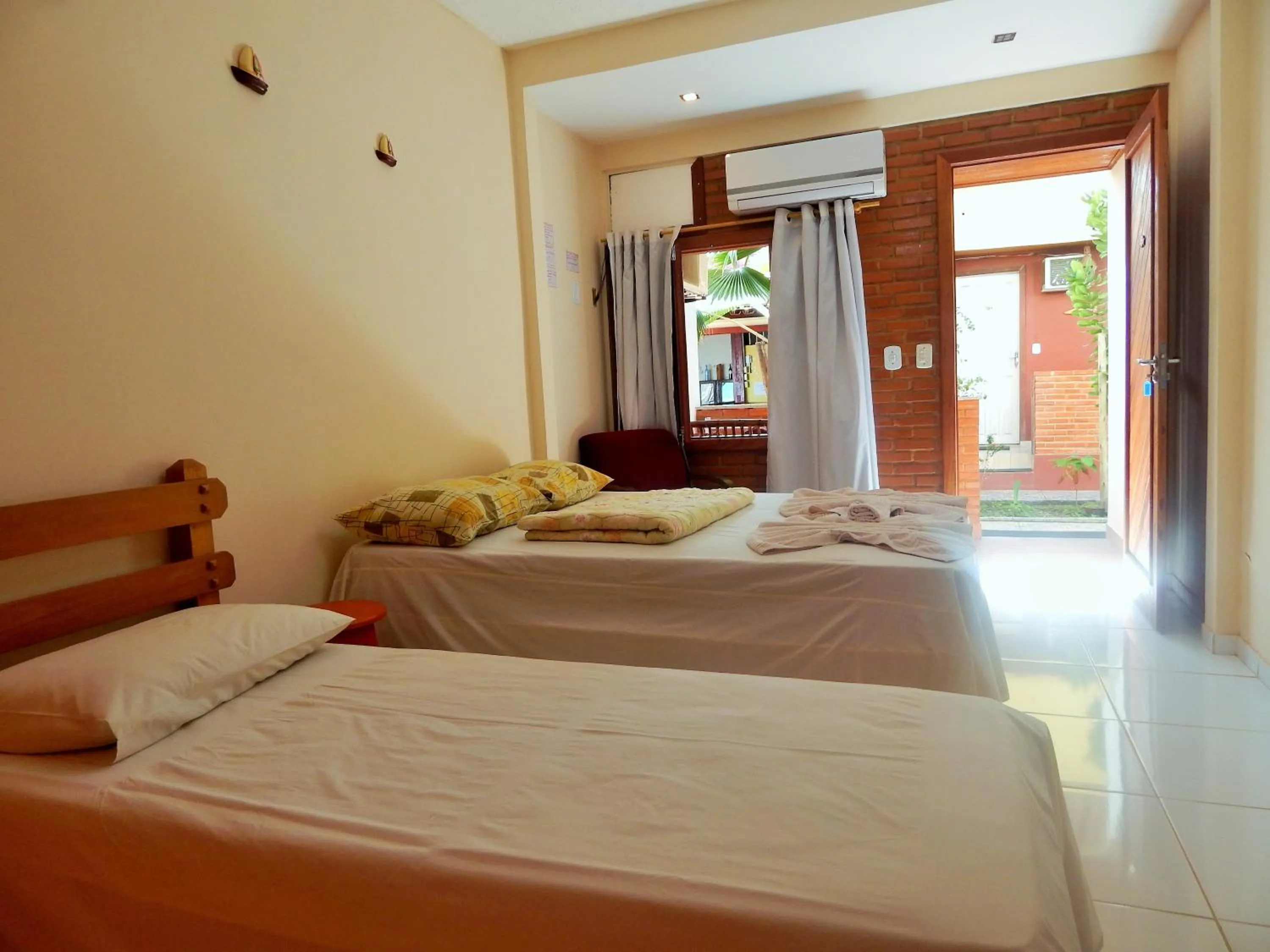 Bedroom, Bed in Pousada Maresias Guriri