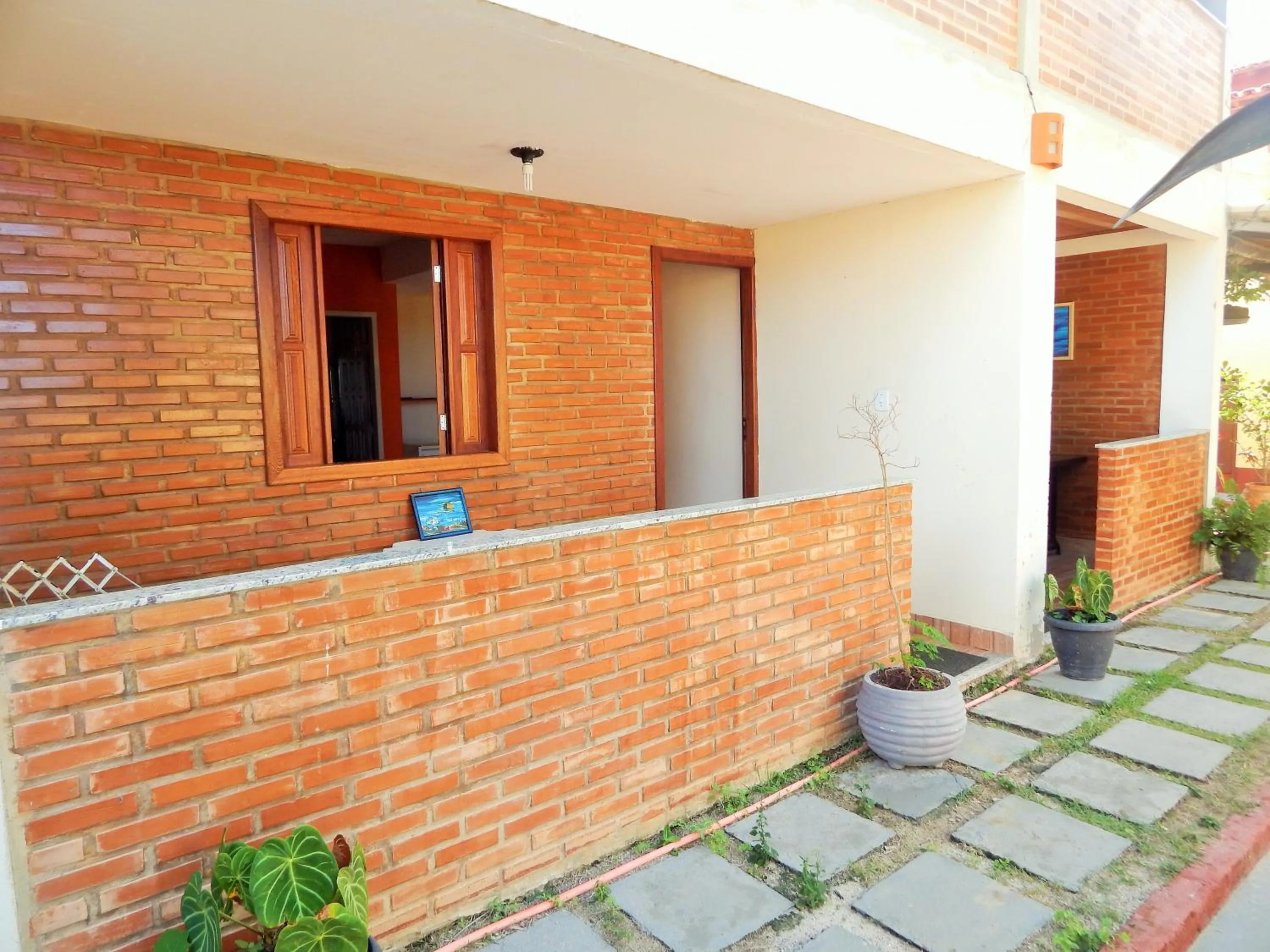 Patio in Pousada Maresias Guriri